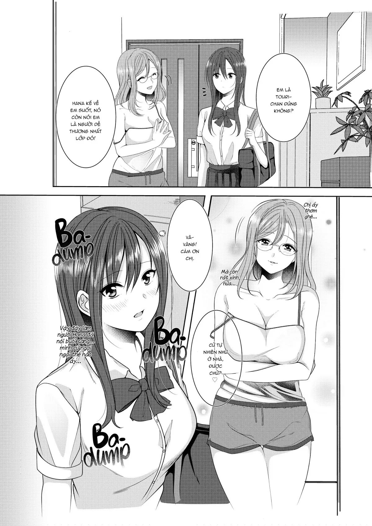 HentaiVN.net - Ảnh 3 - Tuyển tập Yuri Oneshot - Chap 165: A Secret Love Triangle