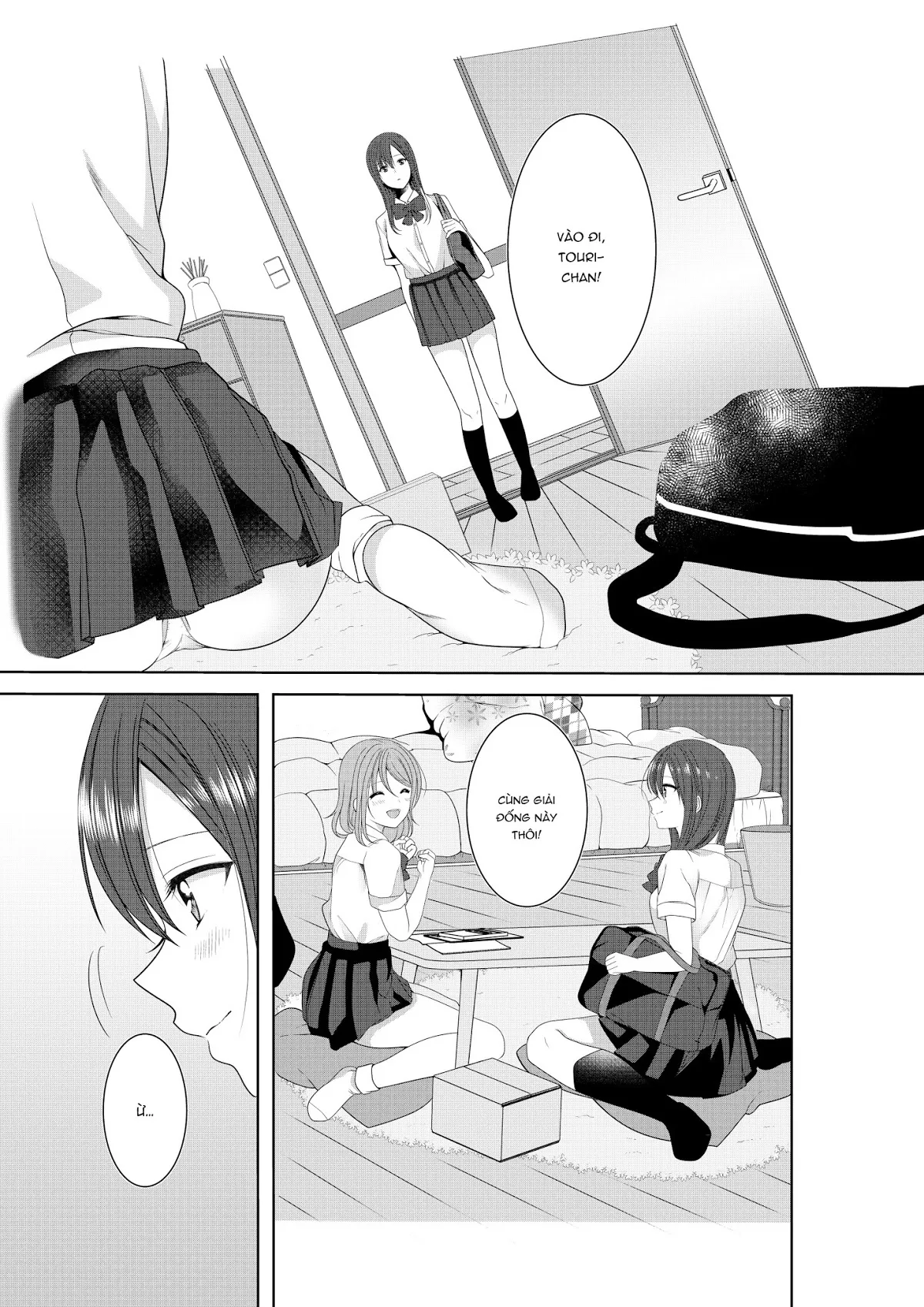 HentaiVN.net - Ảnh 4 - Tuyển tập Yuri Oneshot - Chap 165: A Secret Love Triangle