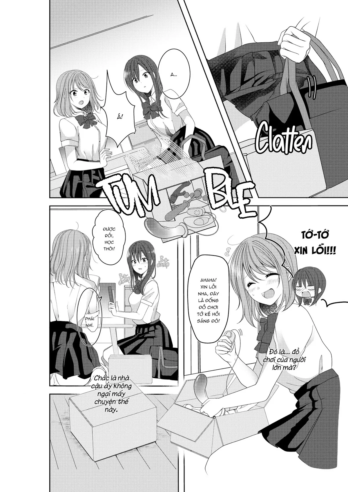 HentaiVN.net - Ảnh 5 - Tuyển tập Yuri Oneshot - Chap 165: A Secret Love Triangle