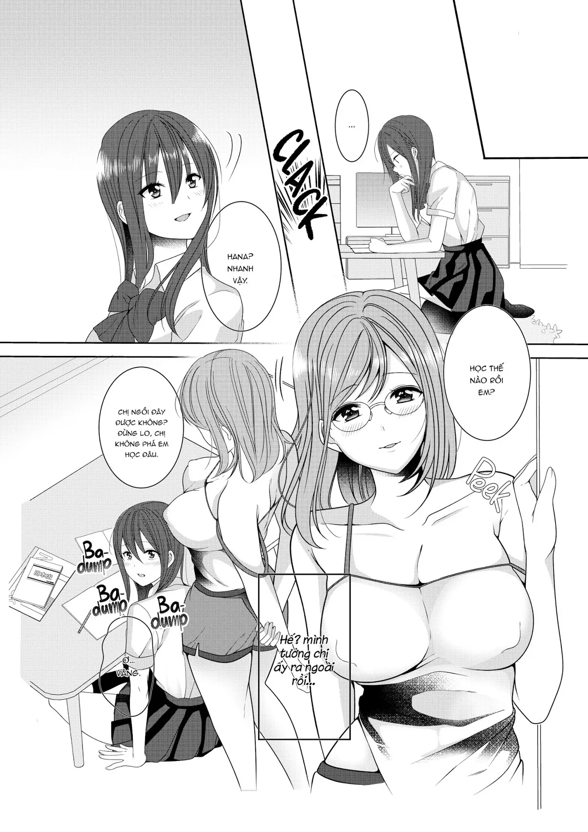 HentaiVN.net - Ảnh 6 - Tuyển tập Yuri Oneshot - Chap 165: A Secret Love Triangle