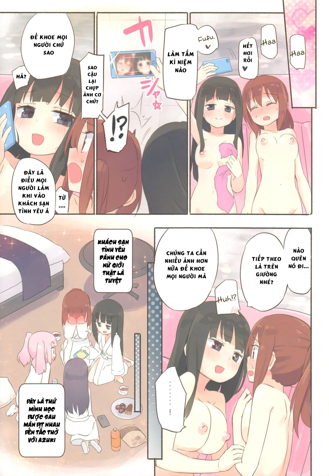 HentaiVN.net - Ảnh 15 - Tuyển tập Yuri Oneshot - Chap 166: Watashi Ga Soap Shite Ageru