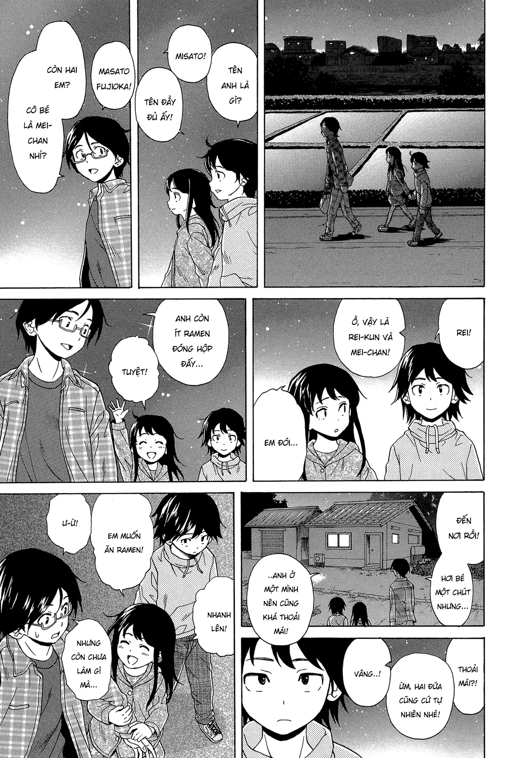 HentaiVN.net - Ảnh 9 - Phía sau cánh cửa [Fushidara na Ani Imouto; Sono Tobira no Mukougawa; Behind the door] - Chap 1.1: Gặp gỡ