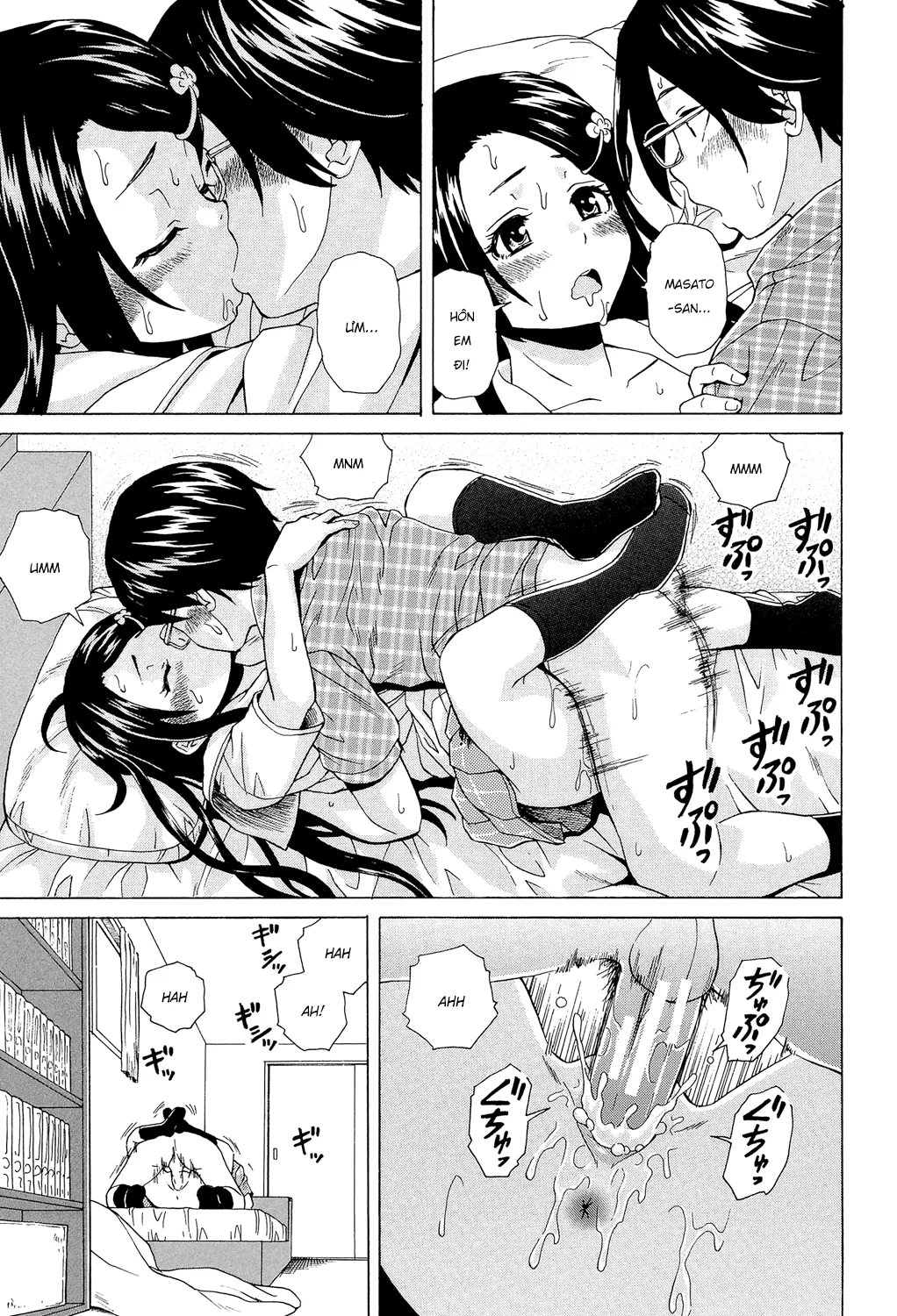 HentaiVN.net - Ảnh 31 - Phía sau cánh cửa [Fushidara na Ani Imouto; Sono Tobira no Mukougawa; Behind the door] - Chap 1.2
