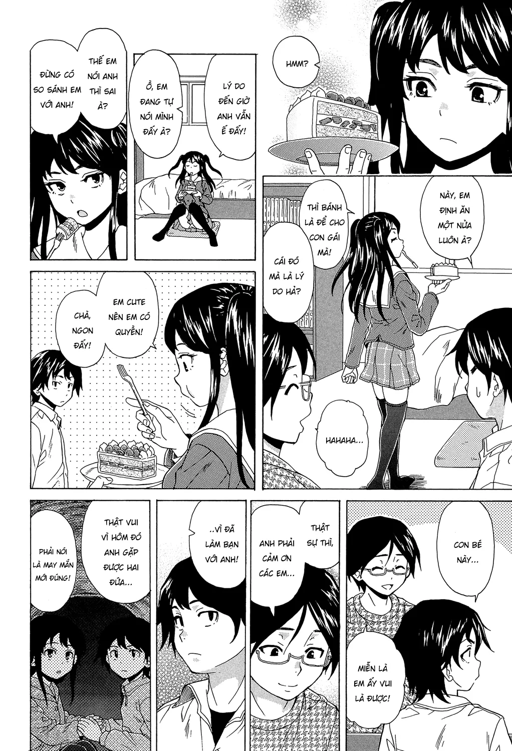 HentaiVN.net - Ảnh 4 - Phía sau cánh cửa [Fushidara na Ani Imouto; Sono Tobira no Mukougawa; Behind the door] - Chap 1.2