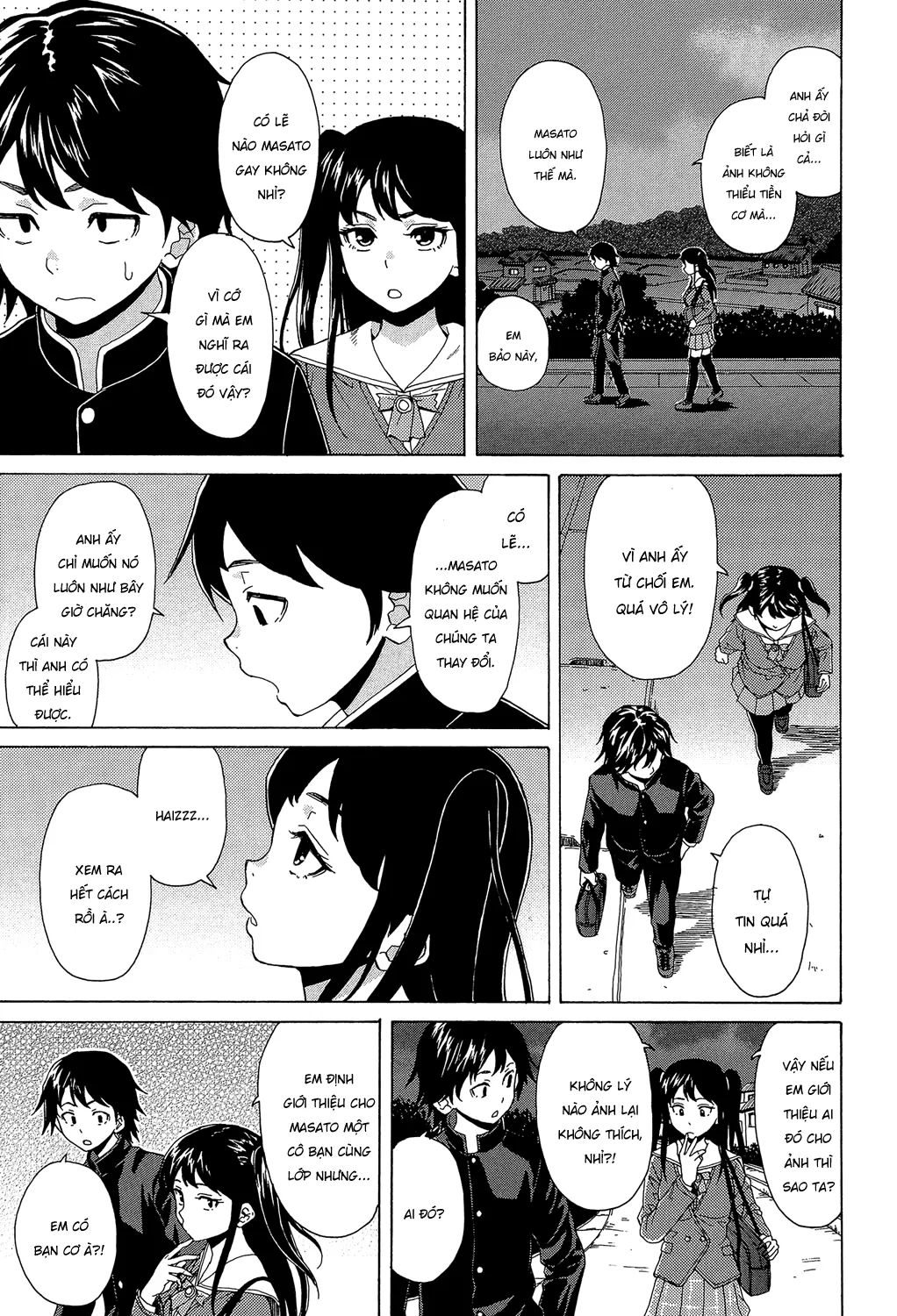 HentaiVN.net - Ảnh 7 - Phía sau cánh cửa [Fushidara na Ani Imouto; Sono Tobira no Mukougawa; Behind the door] - Chap 1.2
