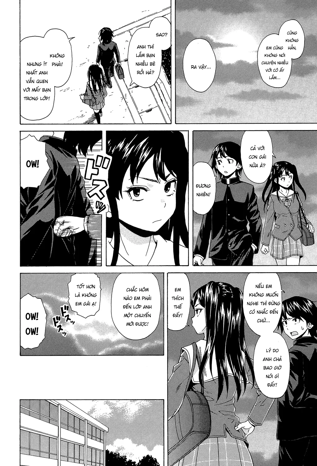 HentaiVN.net - Ảnh 8 - Phía sau cánh cửa [Fushidara na Ani Imouto; Sono Tobira no Mukougawa; Behind the door] - Chap 1.2
