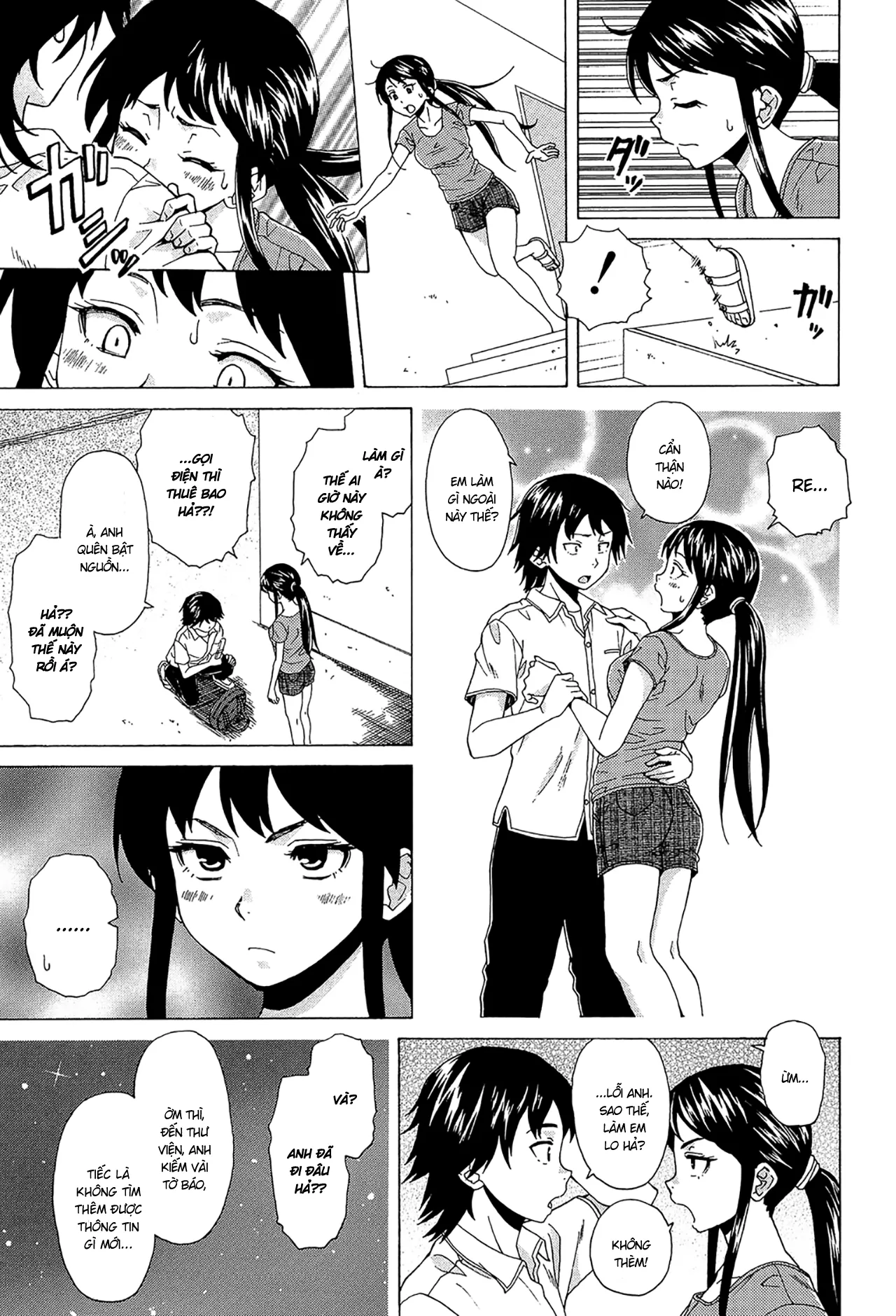 HentaiVN.net - Ảnh 26 - Phía sau cánh cửa [Fushidara na Ani Imouto; Sono Tobira no Mukougawa; Behind the door] - Chap 2