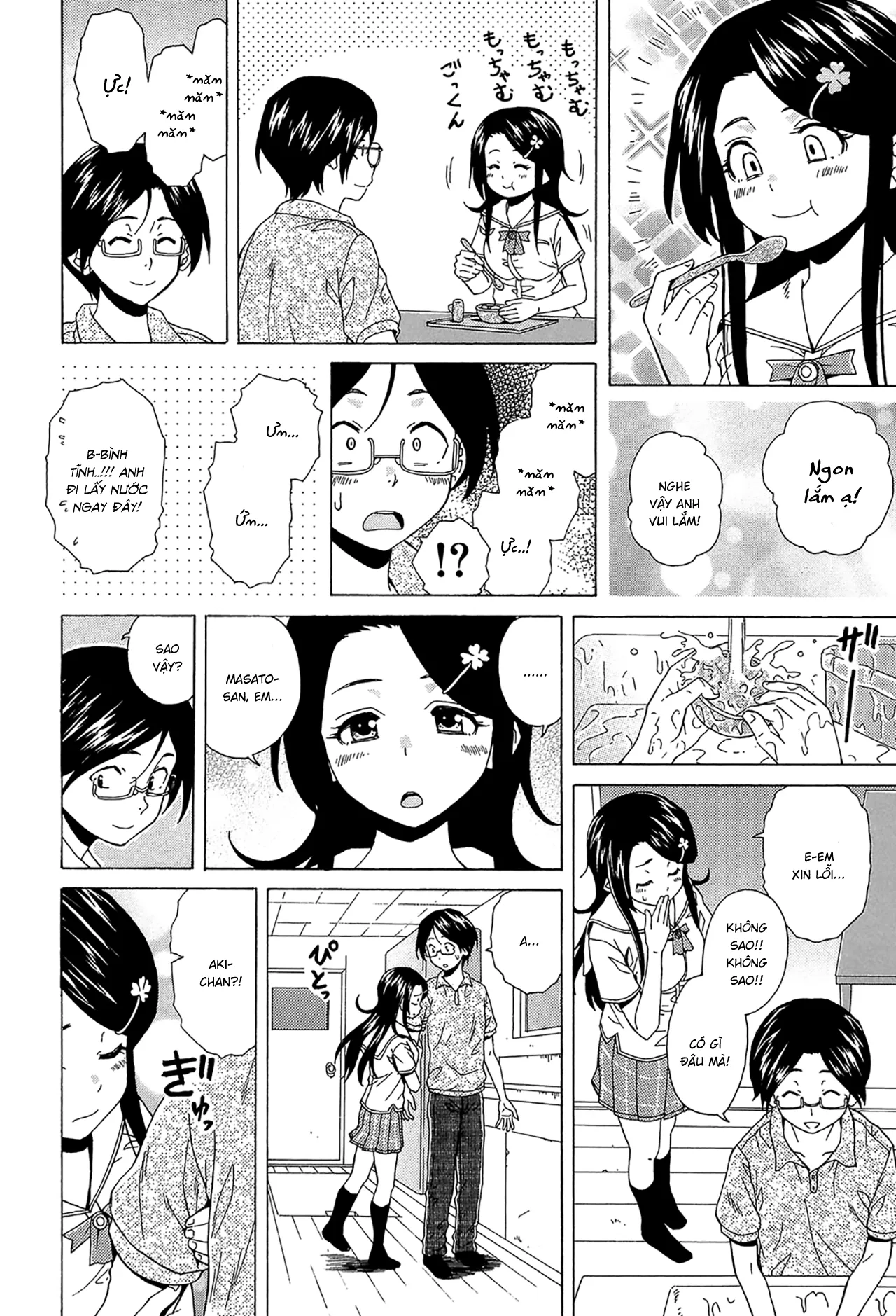 HentaiVN.net - Ảnh 7 - Phía sau cánh cửa [Fushidara na Ani Imouto; Sono Tobira no Mukougawa; Behind the door] - Chap 2