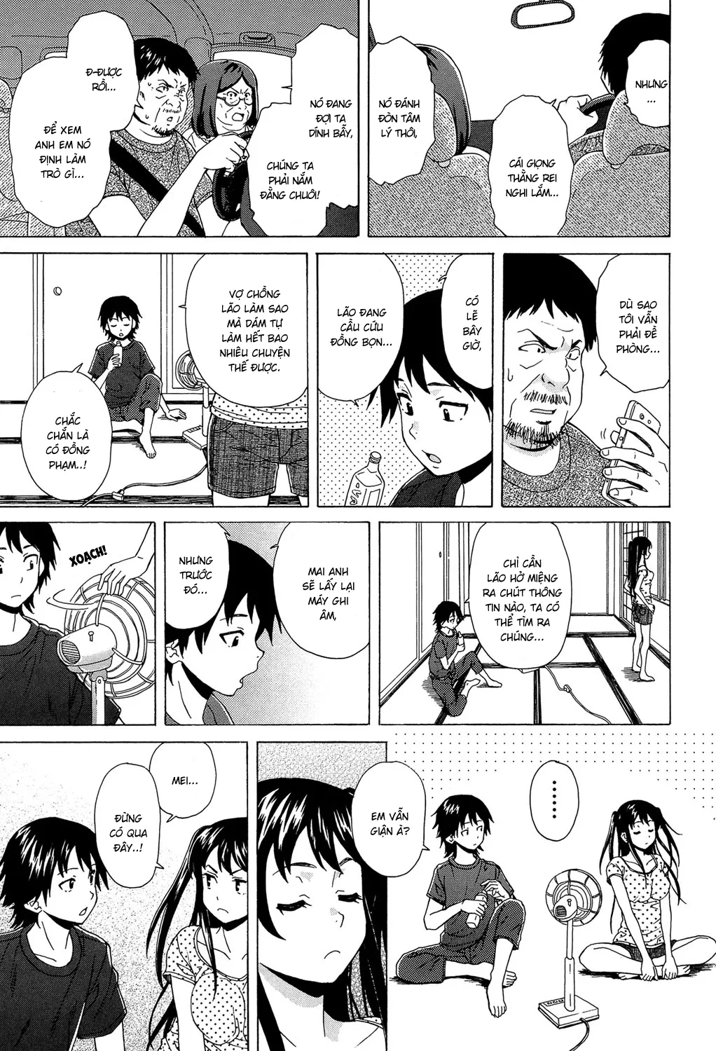 HentaiVN.net - Ảnh 11 - Phía sau cánh cửa [Fushidara na Ani Imouto; Sono Tobira no Mukougawa; Behind the door] - Chap 3