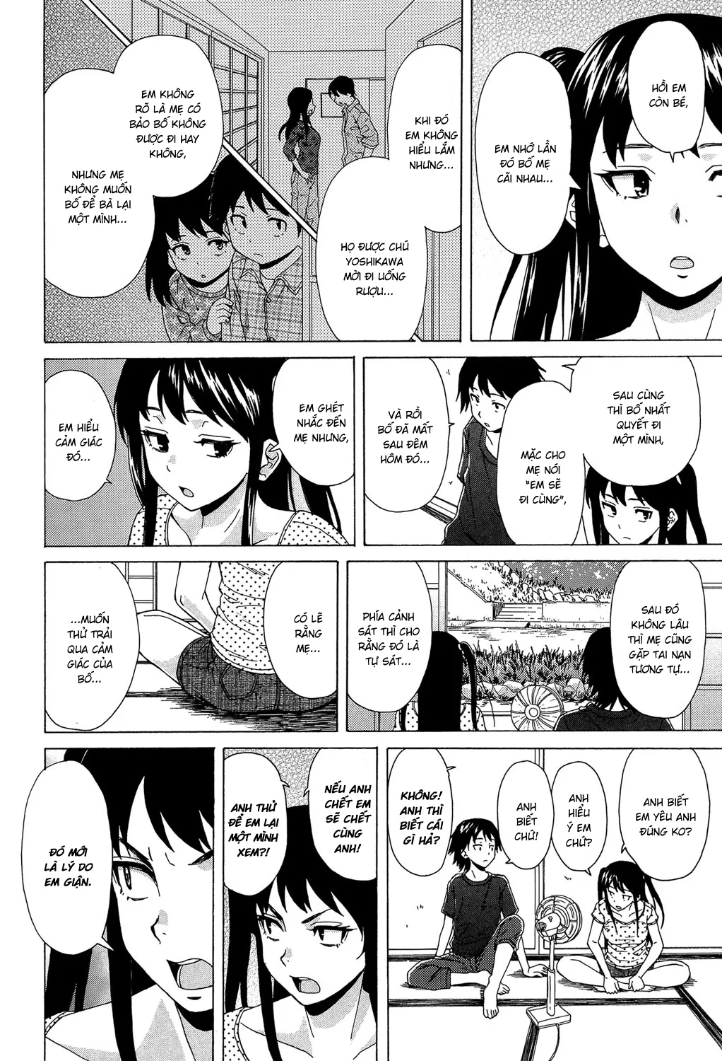 HentaiVN.net - Ảnh 12 - Phía sau cánh cửa [Fushidara na Ani Imouto; Sono Tobira no Mukougawa; Behind the door] - Chap 3