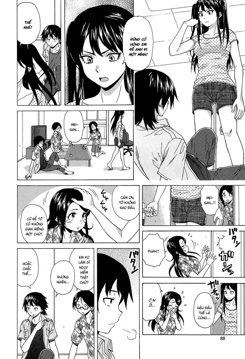 HentaiVN.net - Ảnh 6 - Phía sau cánh cửa [Fushidara na Ani Imouto; Sono Tobira no Mukougawa; Behind the door] - Chap 3