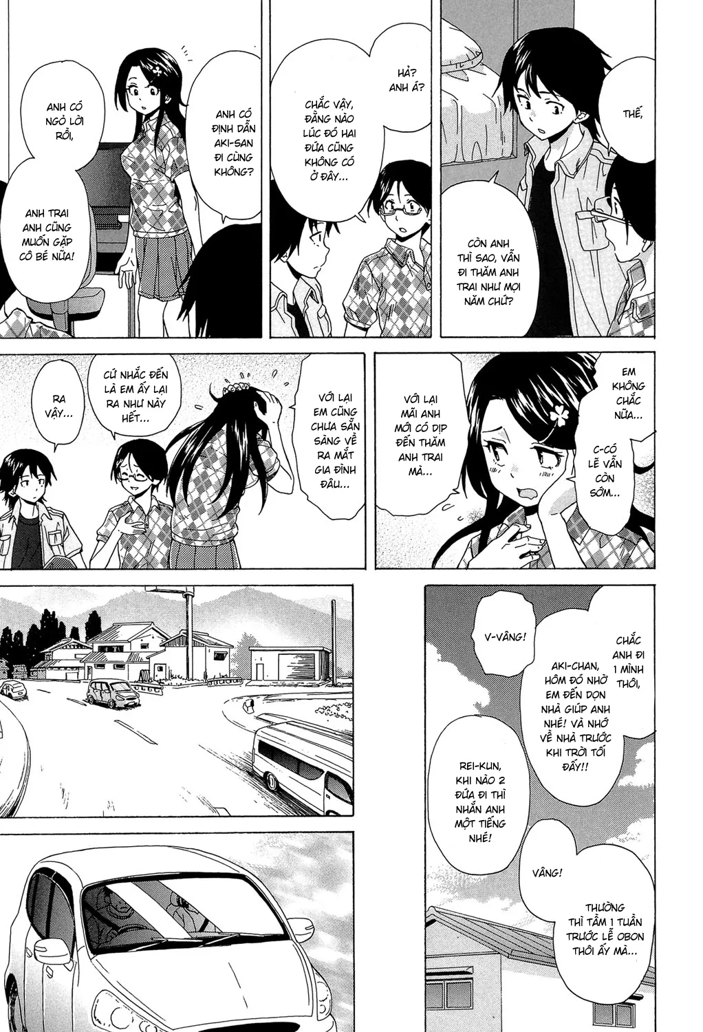 HentaiVN.net - Ảnh 7 - Phía sau cánh cửa [Fushidara na Ani Imouto; Sono Tobira no Mukougawa; Behind the door] - Chap 3
