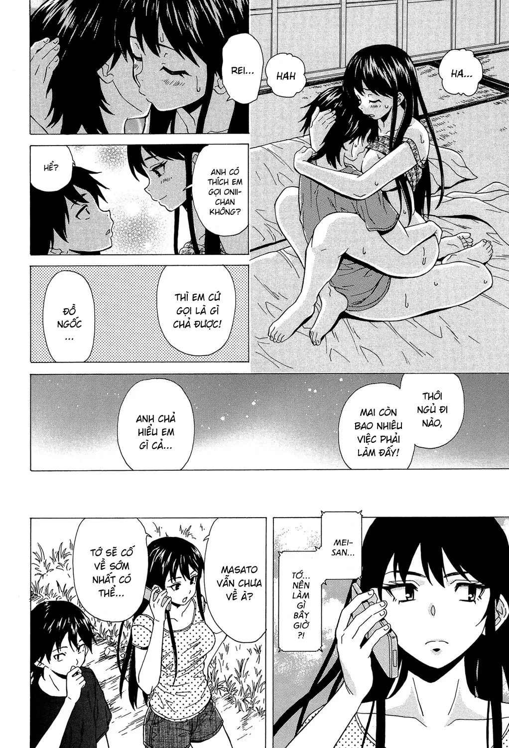 HentaiVN.net - Ảnh 16 - Phía sau cánh cửa [Fushidara na Ani Imouto; Sono Tobira no Mukougawa; Behind the door] - Chap 4