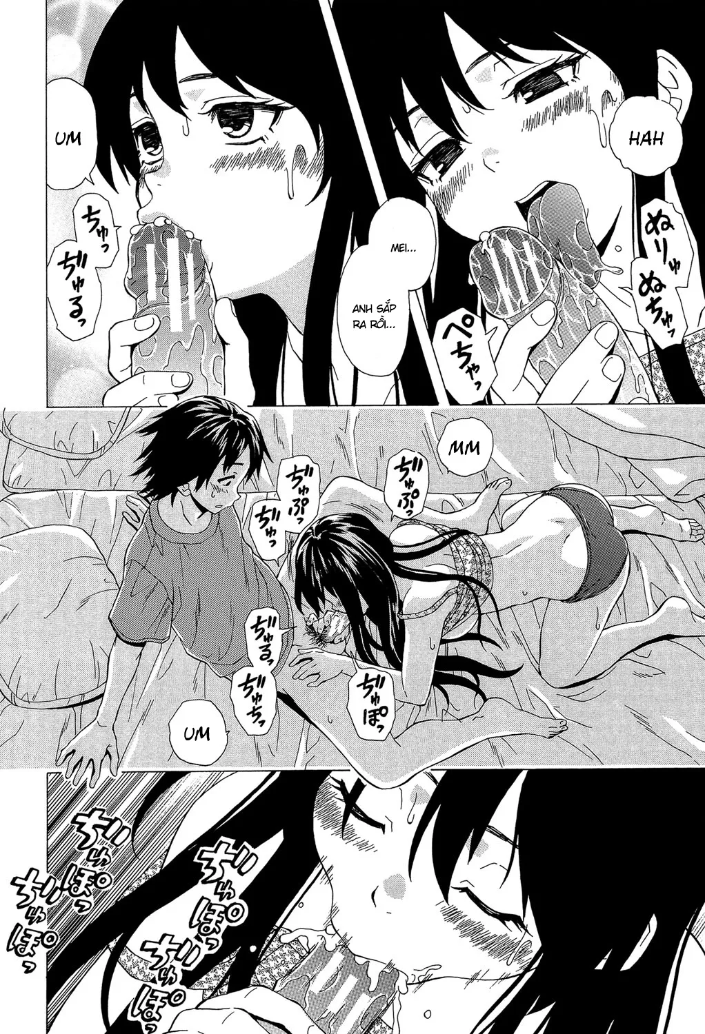 HentaiVN.net - Ảnh 6 - Phía sau cánh cửa [Fushidara na Ani Imouto; Sono Tobira no Mukougawa; Behind the door] - Chap 4