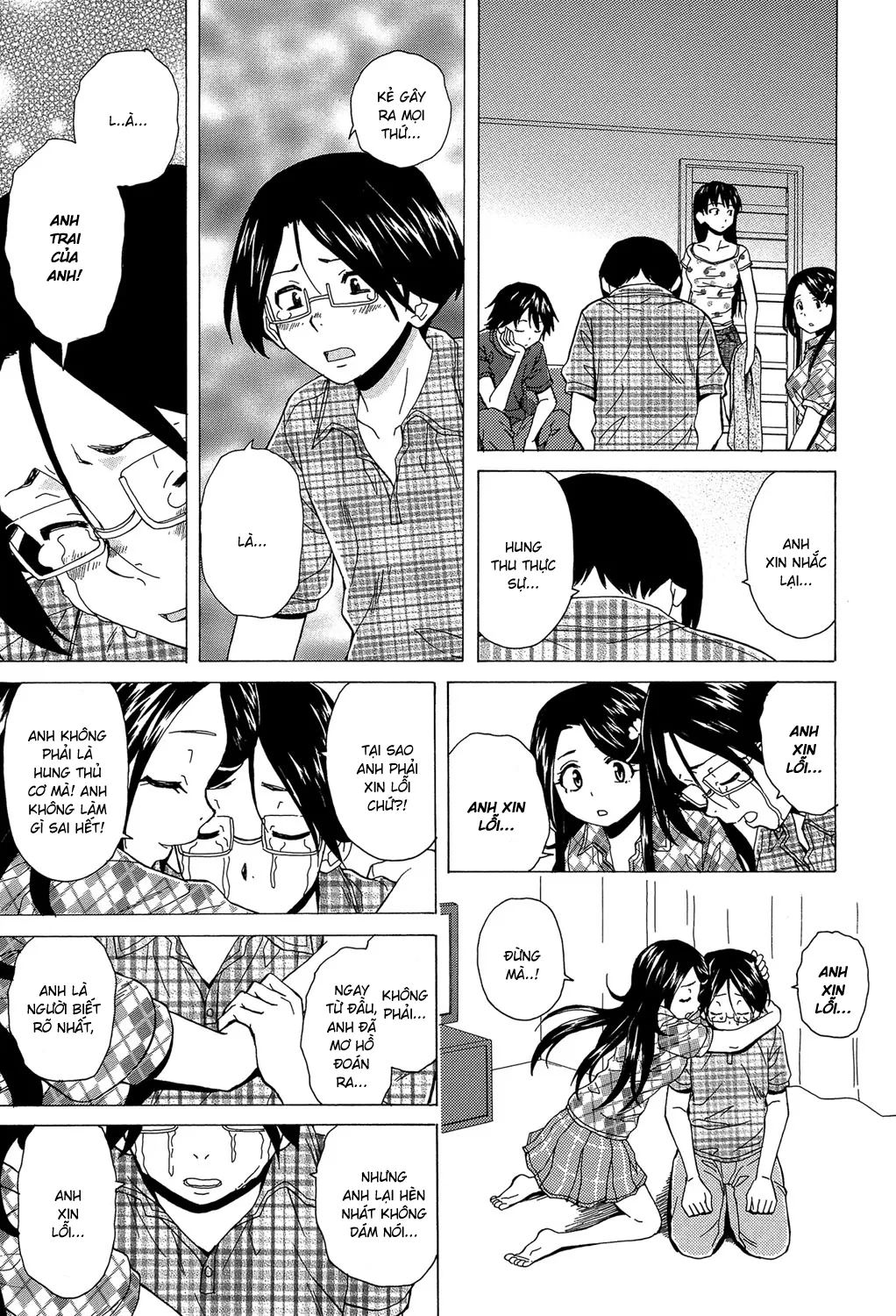 HentaiVN.net - Ảnh 22 - Phía sau cánh cửa [Fushidara na Ani Imouto; Sono Tobira no Mukougawa; Behind the door] - Chap 5