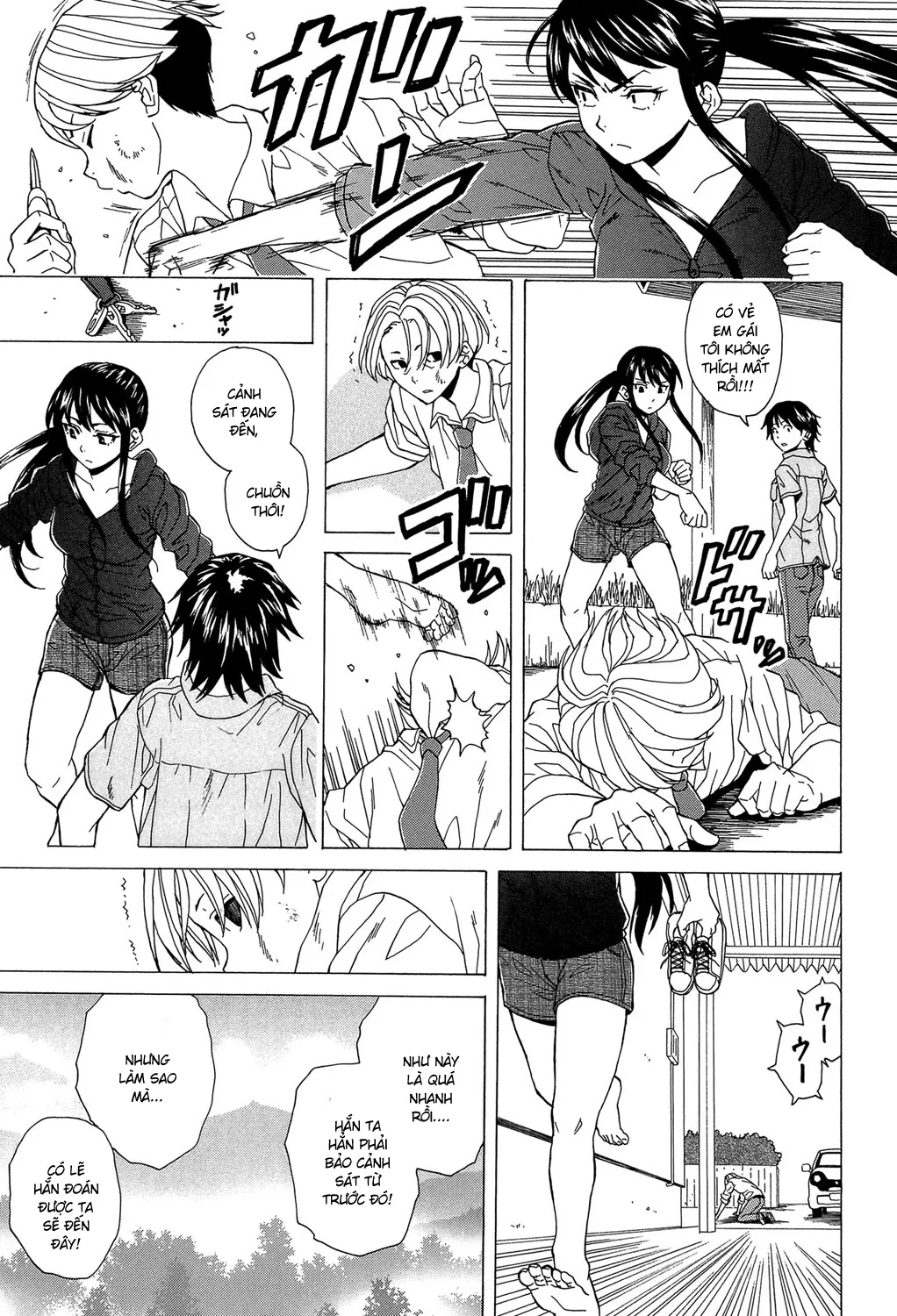 HentaiVN.net - Ảnh 31 - Phía sau cánh cửa [Fushidara na Ani Imouto; Sono Tobira no Mukougawa; Behind the door] - Chap 5