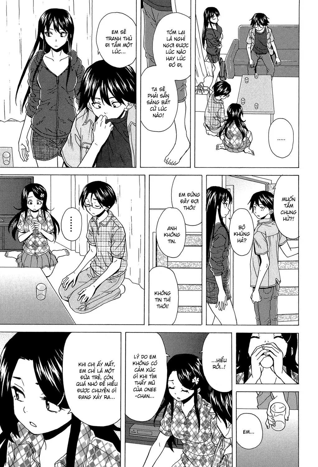 HentaiVN.net - Ảnh 6 - Phía sau cánh cửa [Fushidara na Ani Imouto; Sono Tobira no Mukougawa; Behind the door] - Chap 5