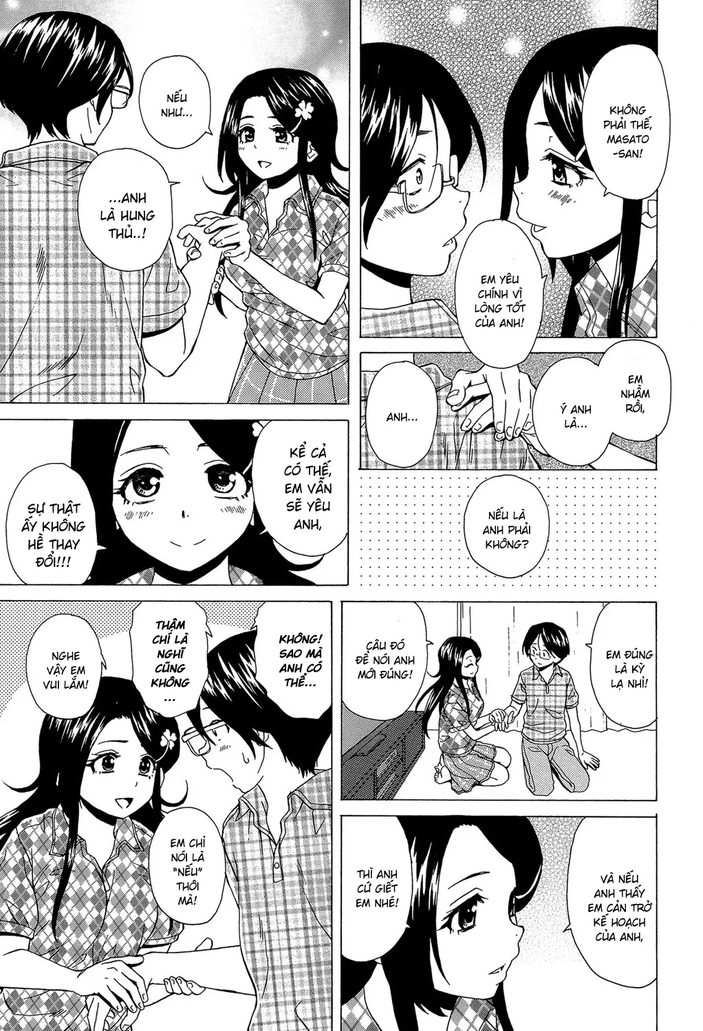 HentaiVN.net - Ảnh 8 - Phía sau cánh cửa [Fushidara na Ani Imouto; Sono Tobira no Mukougawa; Behind the door] - Chap 5