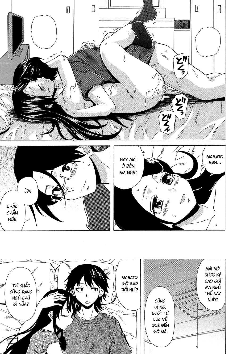 HentaiVN.net - Ảnh 22 - Phía sau cánh cửa [Fushidara na Ani Imouto; Sono Tobira no Mukougawa; Behind the door] - Chap 6 [END]