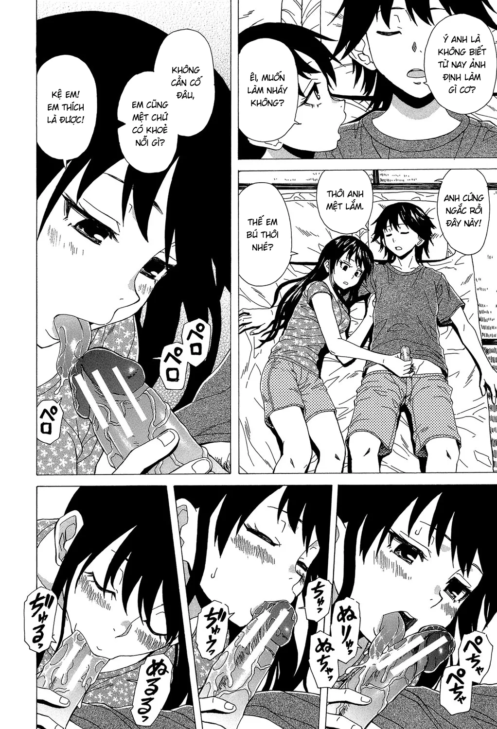 HentaiVN.net - Ảnh 23 - Phía sau cánh cửa [Fushidara na Ani Imouto; Sono Tobira no Mukougawa; Behind the door] - Chap 6 [END]