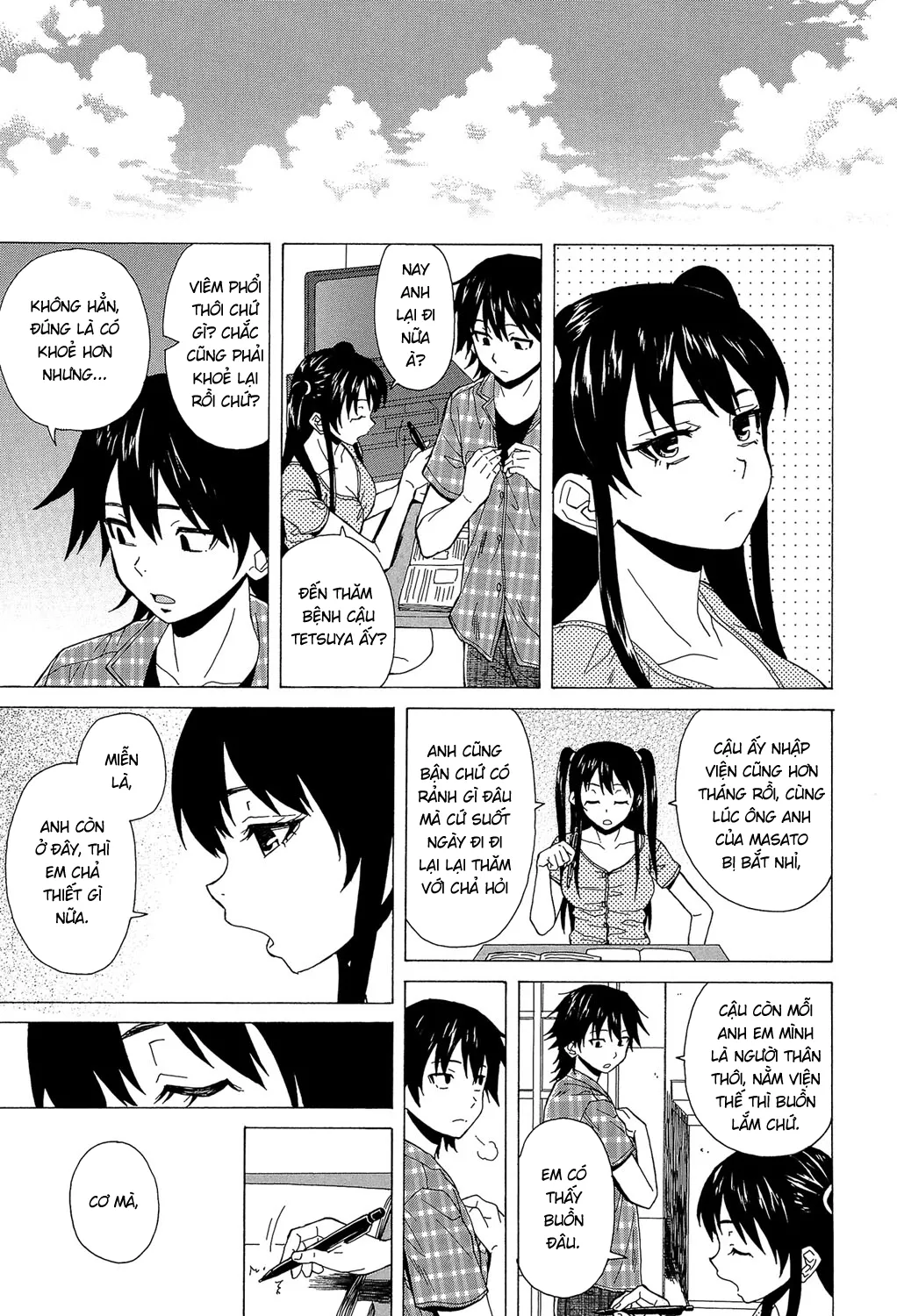 HentaiVN.net - Ảnh 33 - Phía sau cánh cửa [Fushidara na Ani Imouto; Sono Tobira no Mukougawa; Behind the door] - Chap 6 [END]
