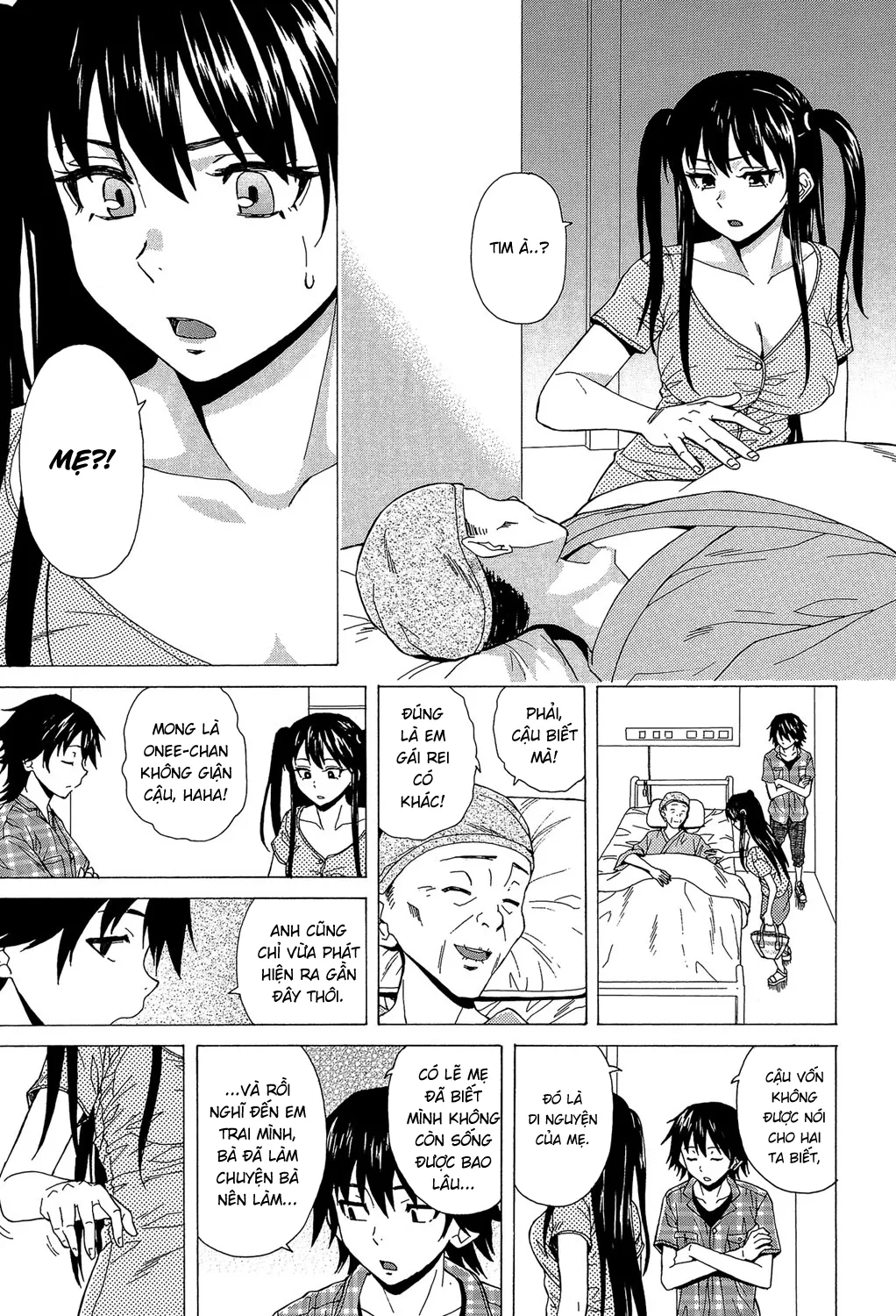 HentaiVN.net - Ảnh 36 - Phía sau cánh cửa [Fushidara na Ani Imouto; Sono Tobira no Mukougawa; Behind the door] - Chap 6 [END]
