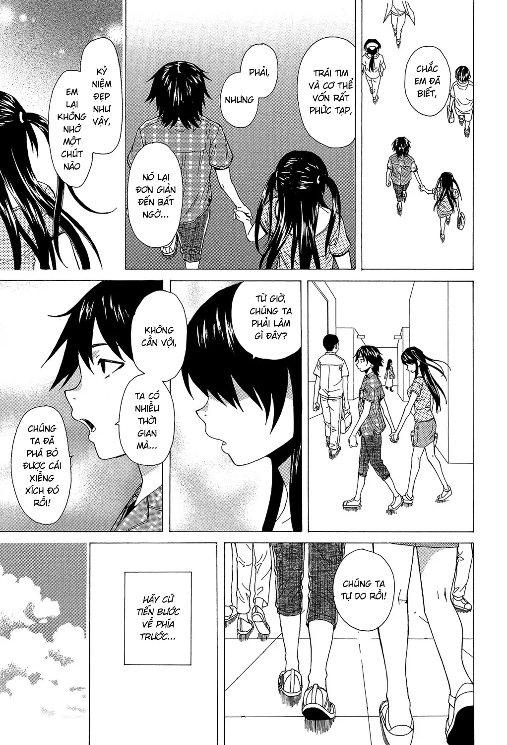 HentaiVN.net - Ảnh 37 - Phía sau cánh cửa [Fushidara na Ani Imouto; Sono Tobira no Mukougawa; Behind the door] - Chap 6 [END]