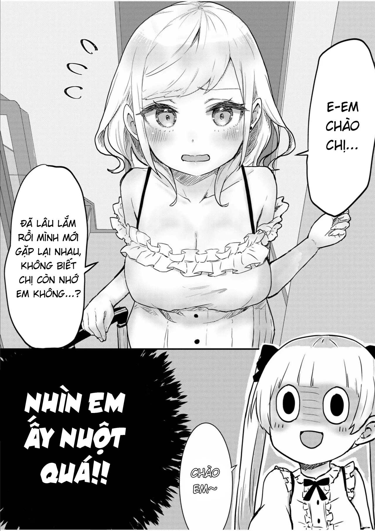 HentaiVN.net - Ảnh 11 - Cuộc sống Yuri của chị em sinh đôi [Twin Sisters' Yuri Life] - Chap 1
