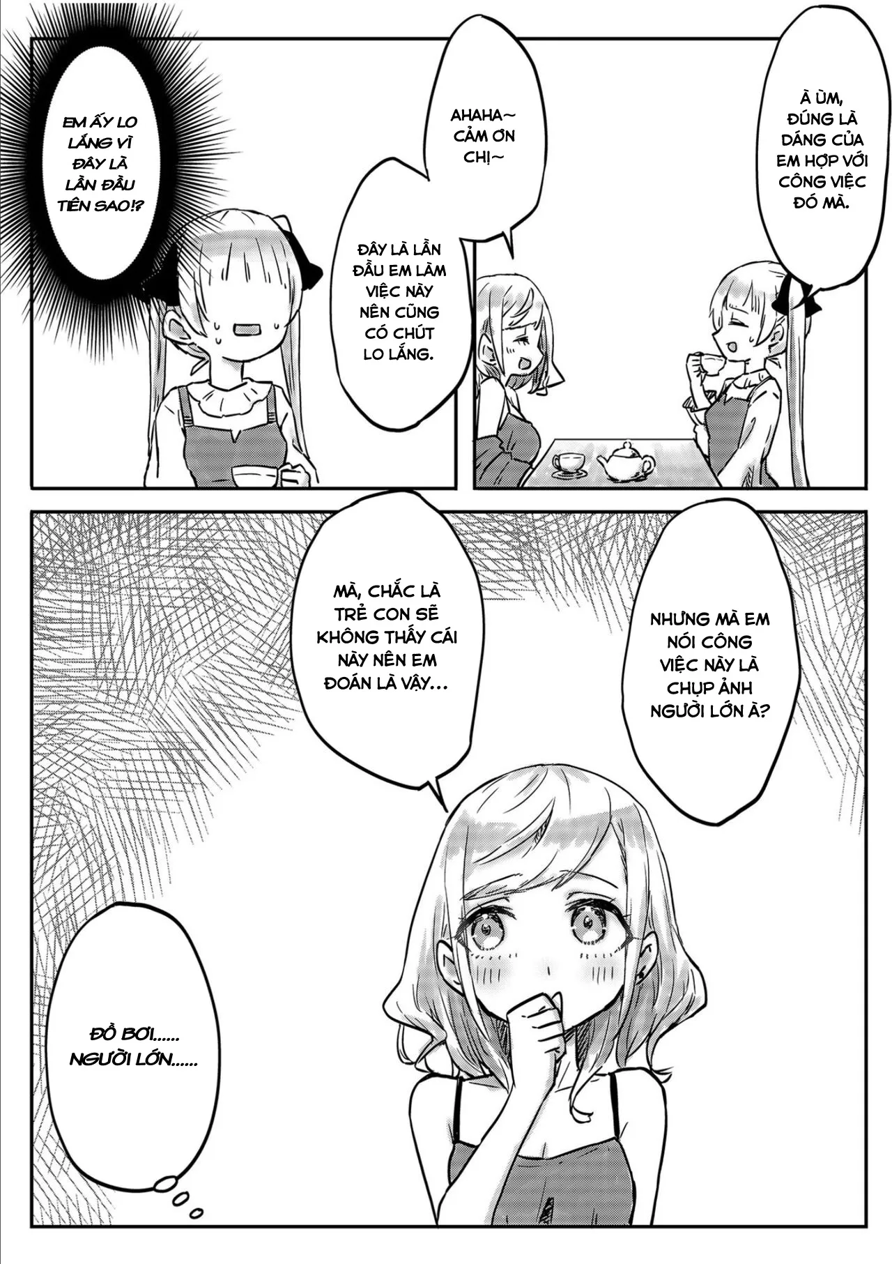 HentaiVN.net - Ảnh 11 - Cuộc sống Yuri của chị em sinh đôi [Twin Sisters' Yuri Life] - Chap 2