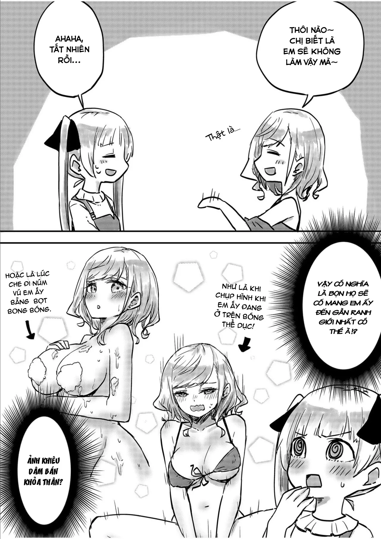 HentaiVN.net - Ảnh 13 - Cuộc sống Yuri của chị em sinh đôi [Twin Sisters' Yuri Life] - Chap 2