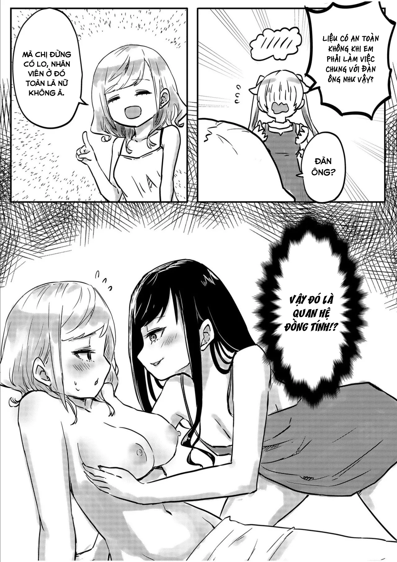 HentaiVN.net - Ảnh 15 - Cuộc sống Yuri của chị em sinh đôi [Twin Sisters' Yuri Life] - Chap 2