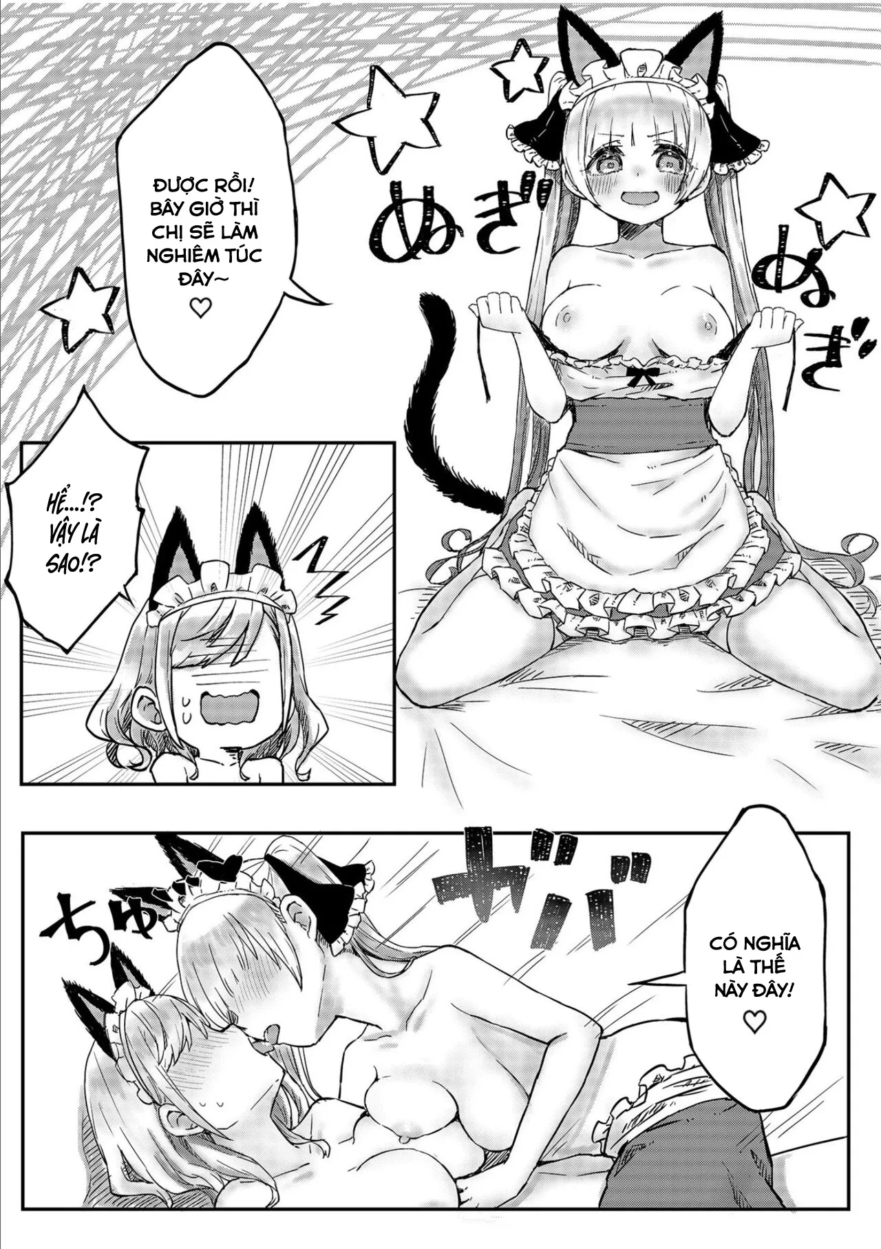 HentaiVN.net - Ảnh 15 - Cuộc sống Yuri của chị em sinh đôi [Twin Sisters' Yuri Life] - Chap 3