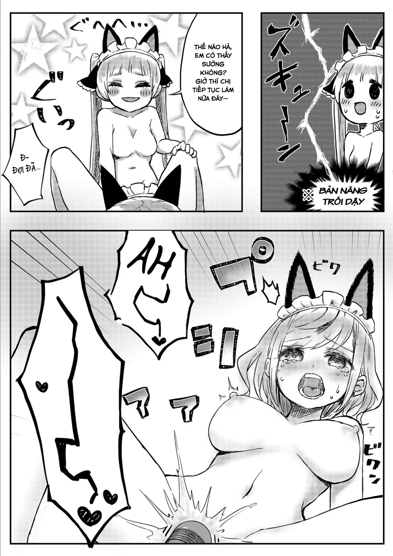 HentaiVN.net - Ảnh 19 - Cuộc sống Yuri của chị em sinh đôi [Twin Sisters' Yuri Life] - Chap 3
