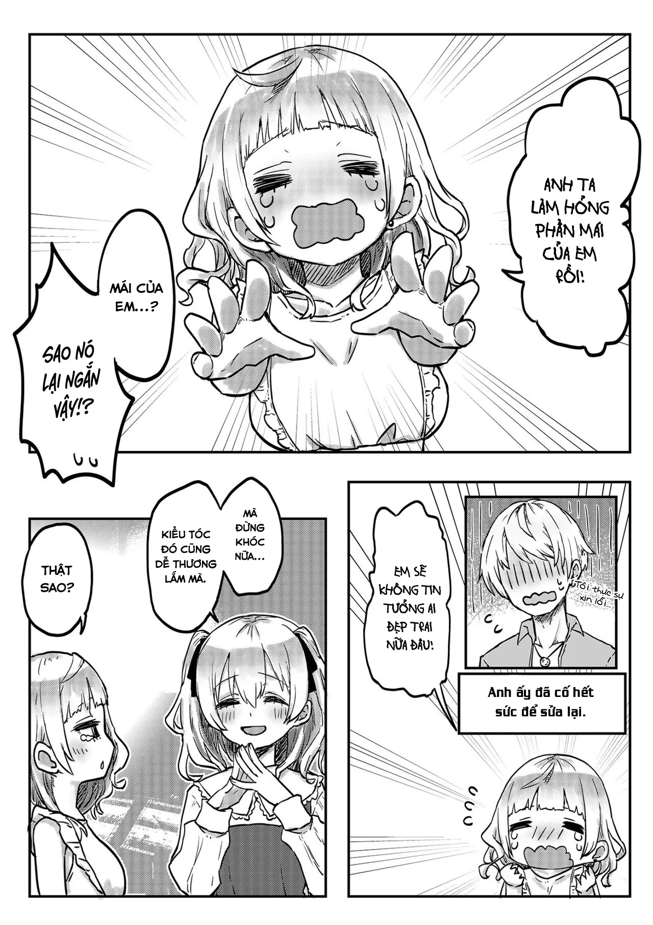 HentaiVN.net - Ảnh 10 - Cuộc sống Yuri của chị em sinh đôi [Twin Sisters' Yuri Life] - Chap 4