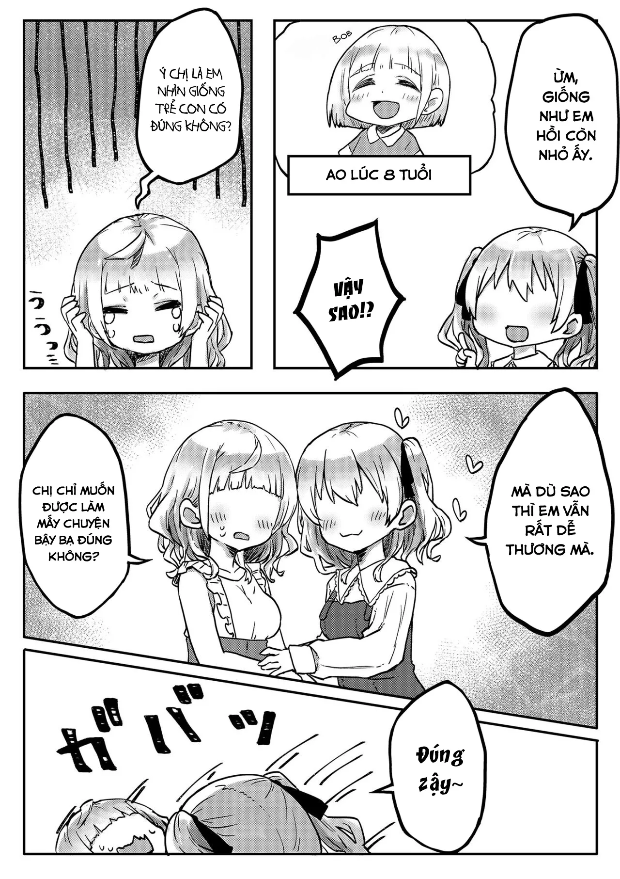 HentaiVN.net - Ảnh 11 - Cuộc sống Yuri của chị em sinh đôi [Twin Sisters' Yuri Life] - Chap 4