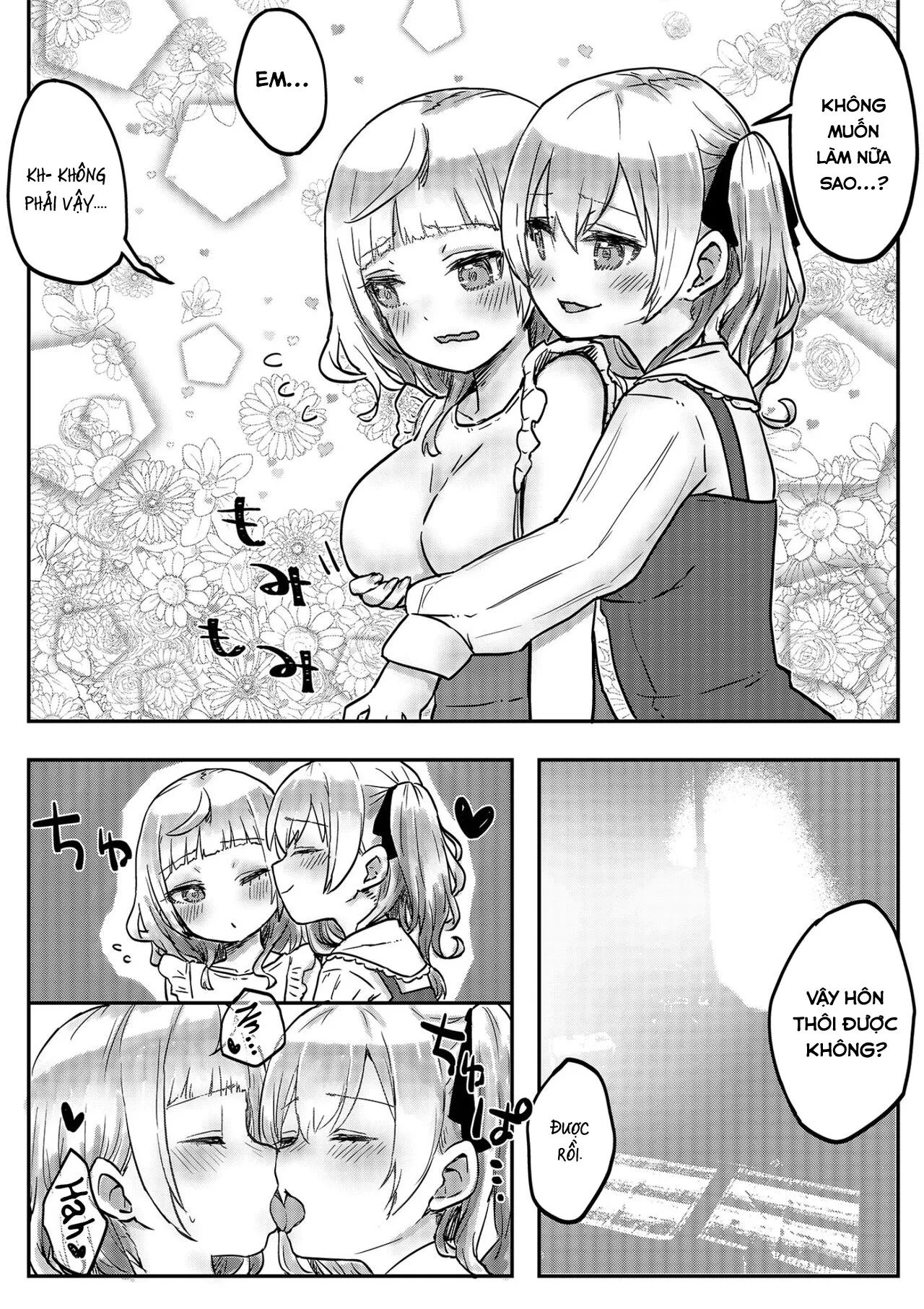 HentaiVN.net - Ảnh 12 - Cuộc sống Yuri của chị em sinh đôi [Twin Sisters' Yuri Life] - Chap 4