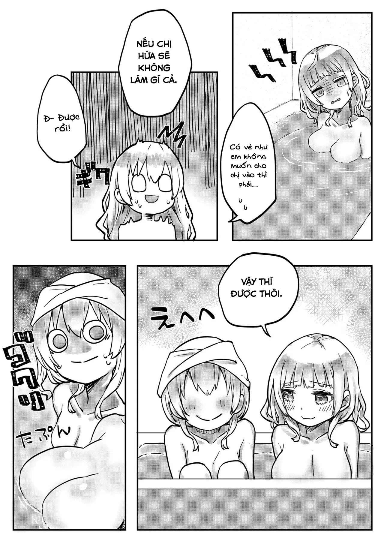 HentaiVN.net - Ảnh 15 - Cuộc sống Yuri của chị em sinh đôi [Twin Sisters' Yuri Life] - Chap 4