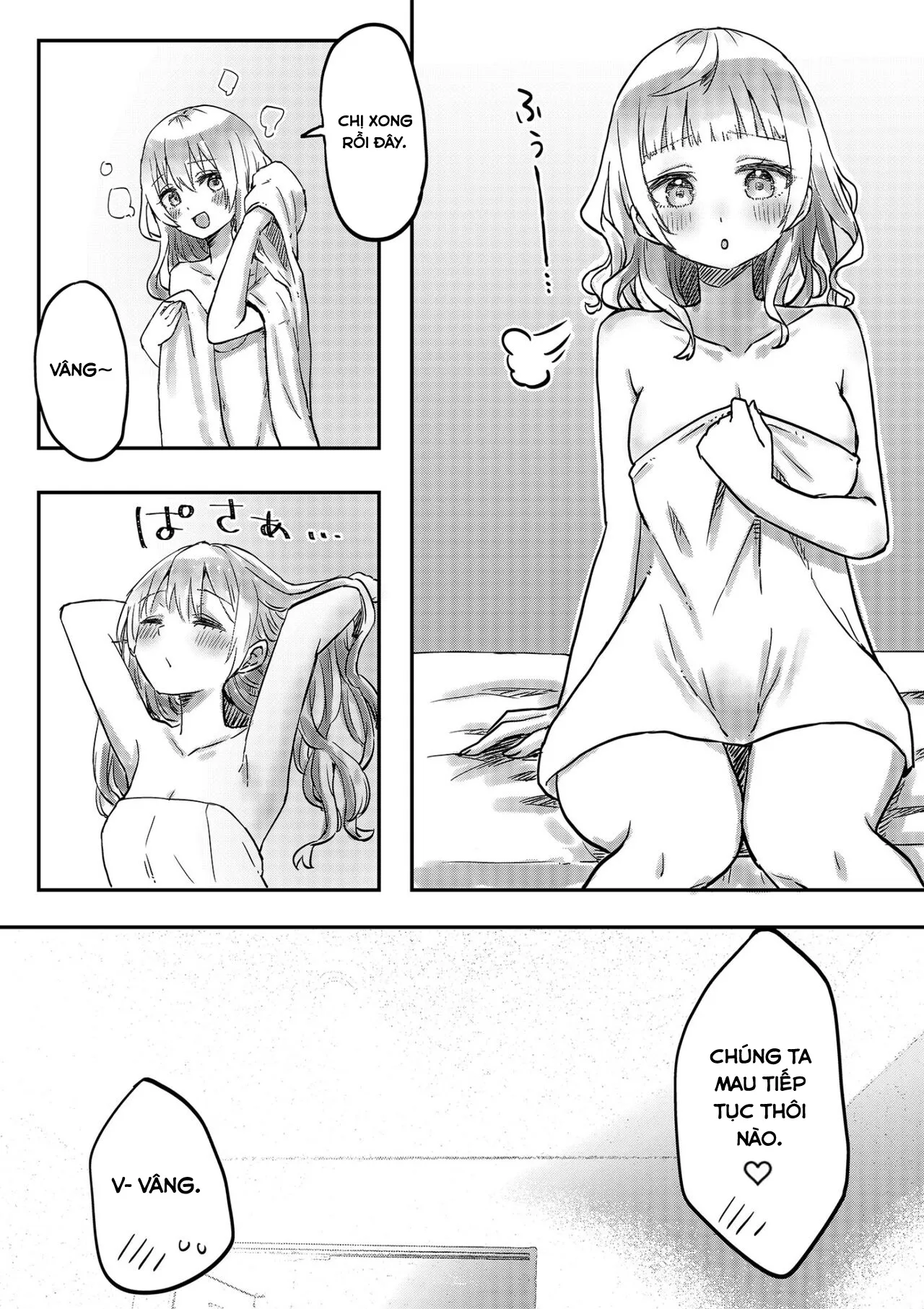 HentaiVN.net - Ảnh 20 - Cuộc sống Yuri của chị em sinh đôi [Twin Sisters' Yuri Life] - Chap 4