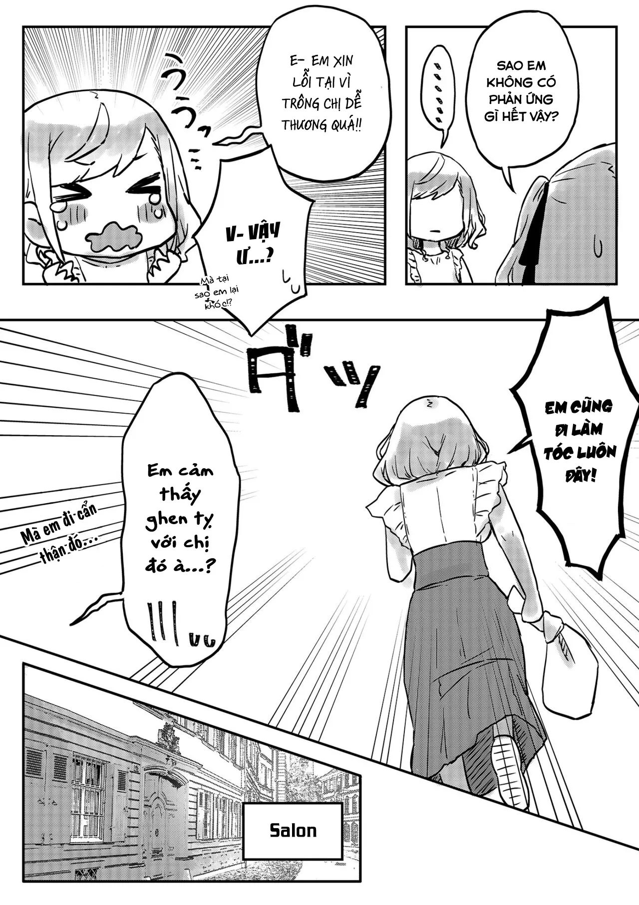 HentaiVN.net - Ảnh 8 - Cuộc sống Yuri của chị em sinh đôi [Twin Sisters' Yuri Life] - Chap 4