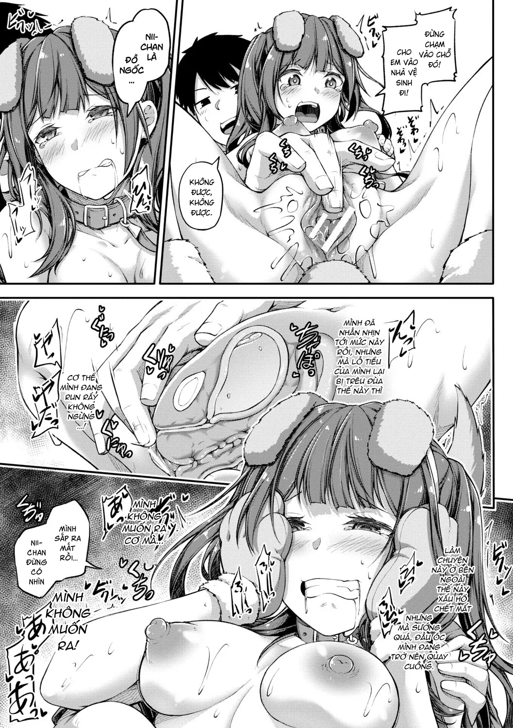 HentaiVN.net - Ảnh 13 - Nếu thua Onii-chan, bọn tôi sẽ làm tình! ~ Oẳn tù tì [Oniichan ni Maketara Ecchi! ~Shikotte Pakotte Jankenpon~; お兄ちゃんに負けたらエッチ! ～シコってパコってじゃんけんぽん～] - Chap 2