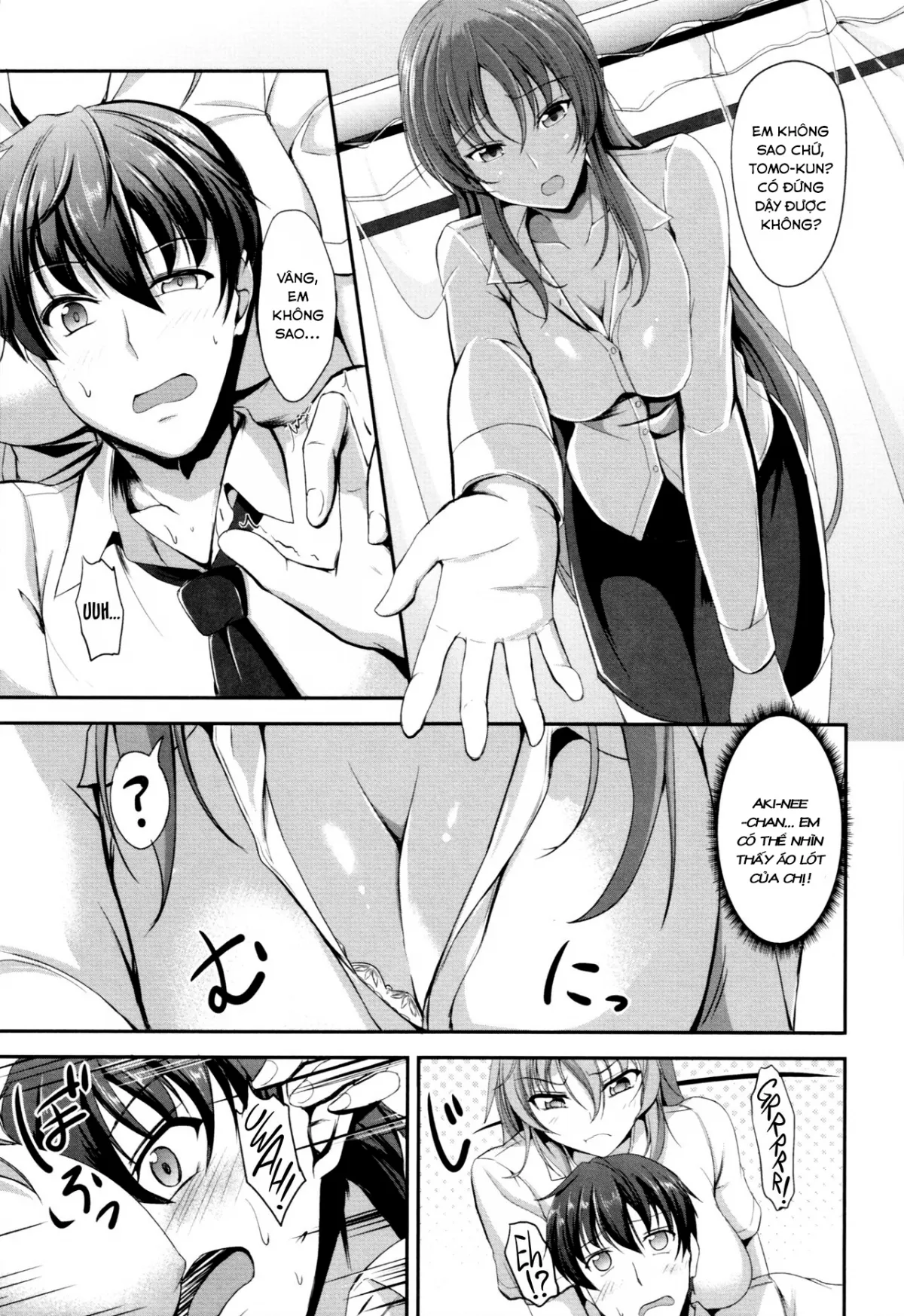 HentaiVN.net - Ảnh 7 - Sisters Sandwich - Chap 1