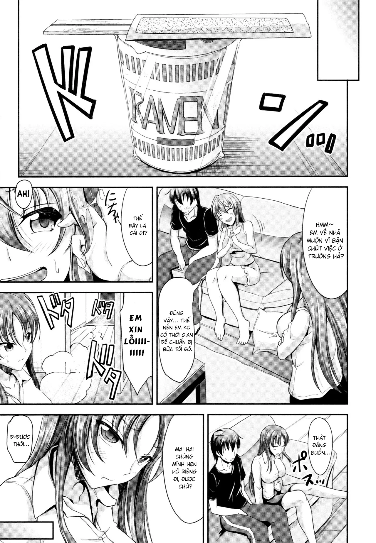 HentaiVN.net - Ảnh 25 - Sisters Sandwich - Chap 3