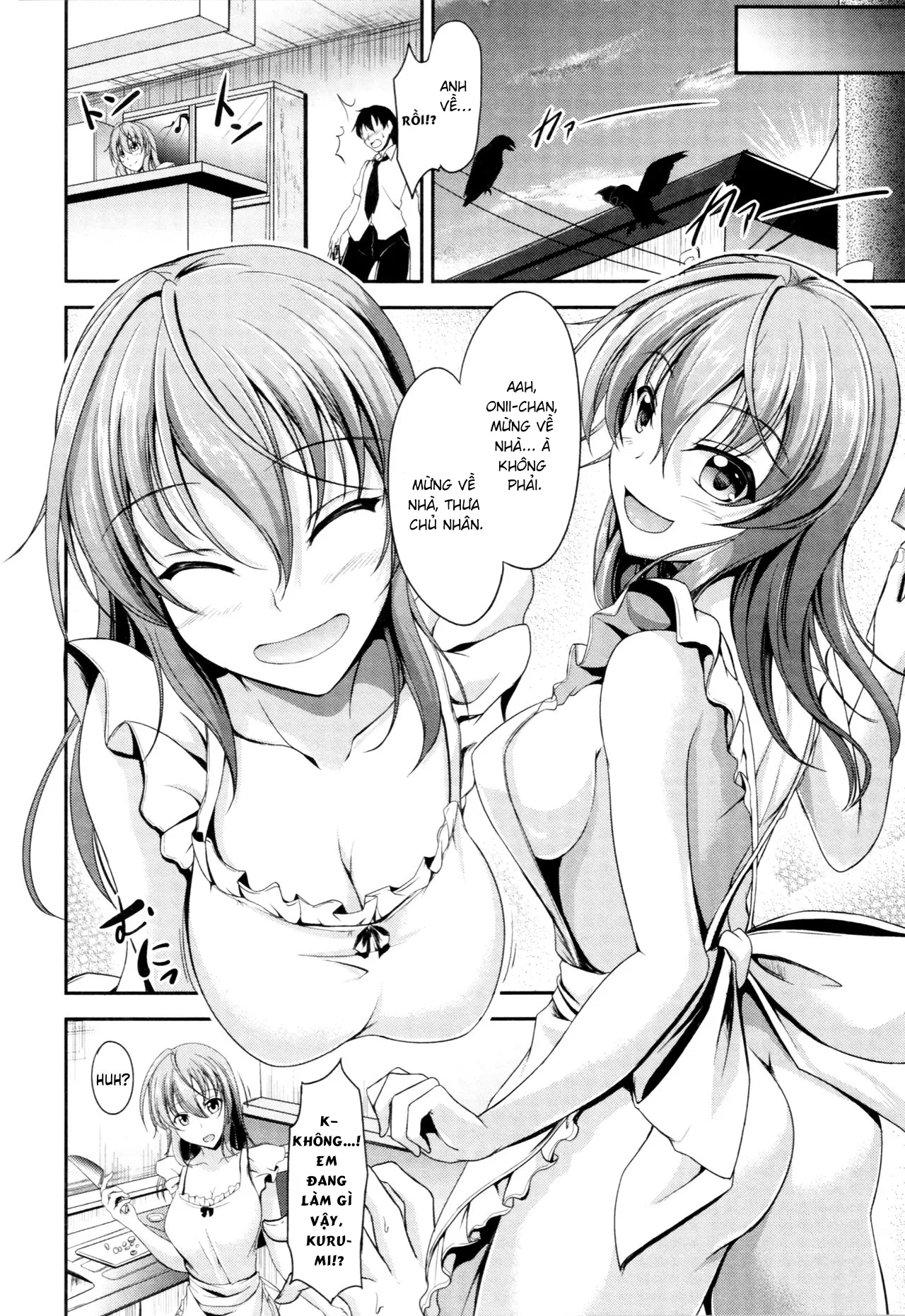 HentaiVN.net - Ảnh 8 - Sisters Sandwich - Chap 3