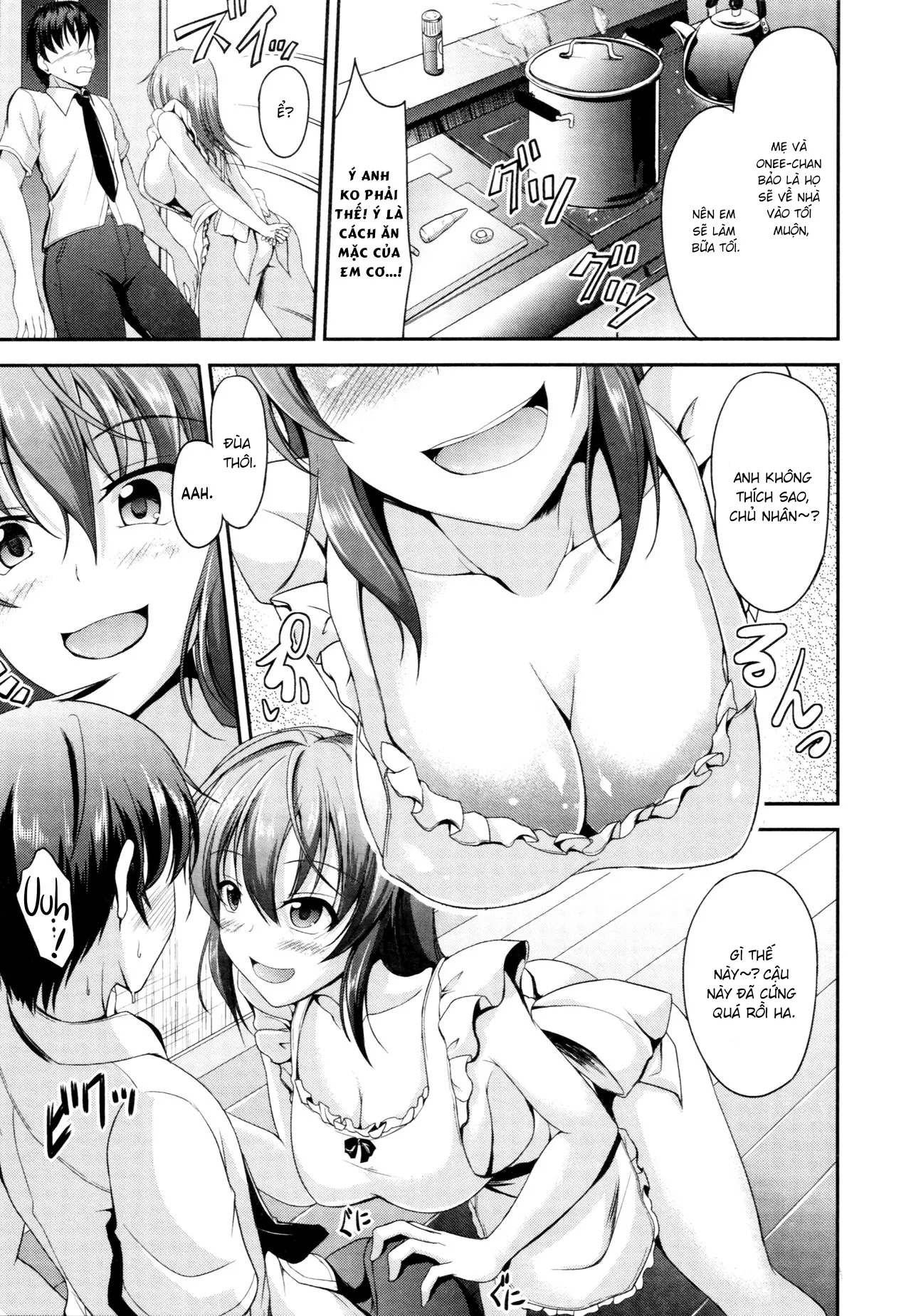 HentaiVN.net - Ảnh 9 - Sisters Sandwich - Chap 3