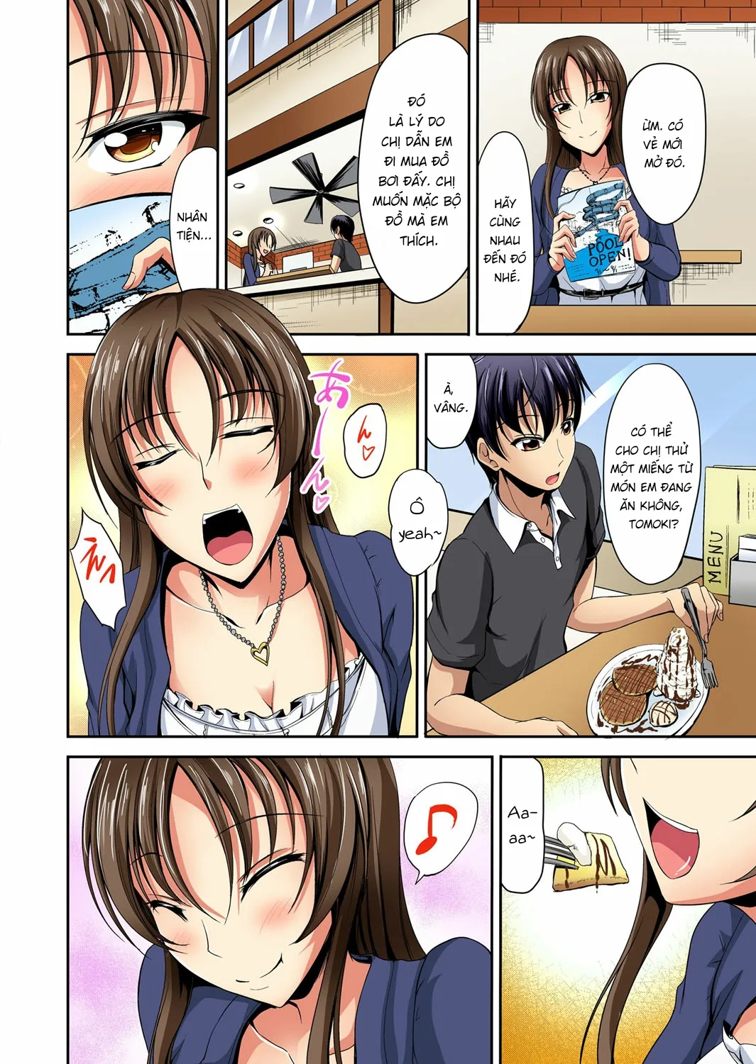 HentaiVN.net - Ảnh 4 - Sisters Sandwich - Chap 4