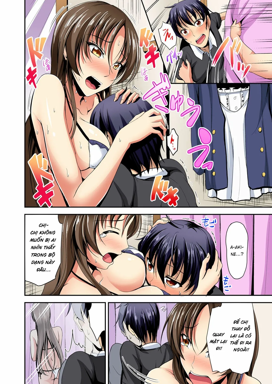HentaiVN.net - Ảnh 8 - Sisters Sandwich - Chap 4