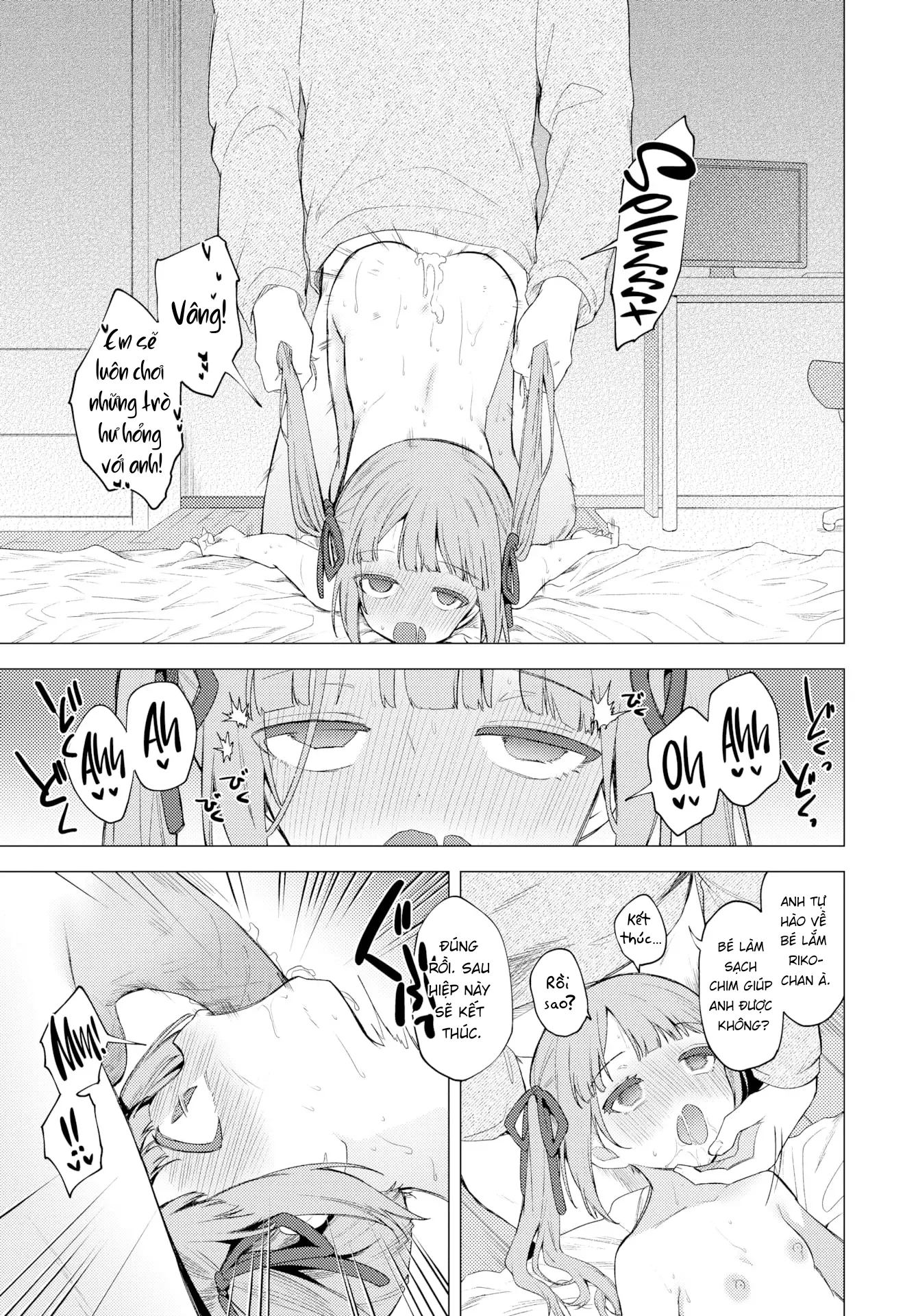 HentaiVN.net - Ảnh 18 - Em không muốn về nhà! [I don't want to go home] - Oneshot không che