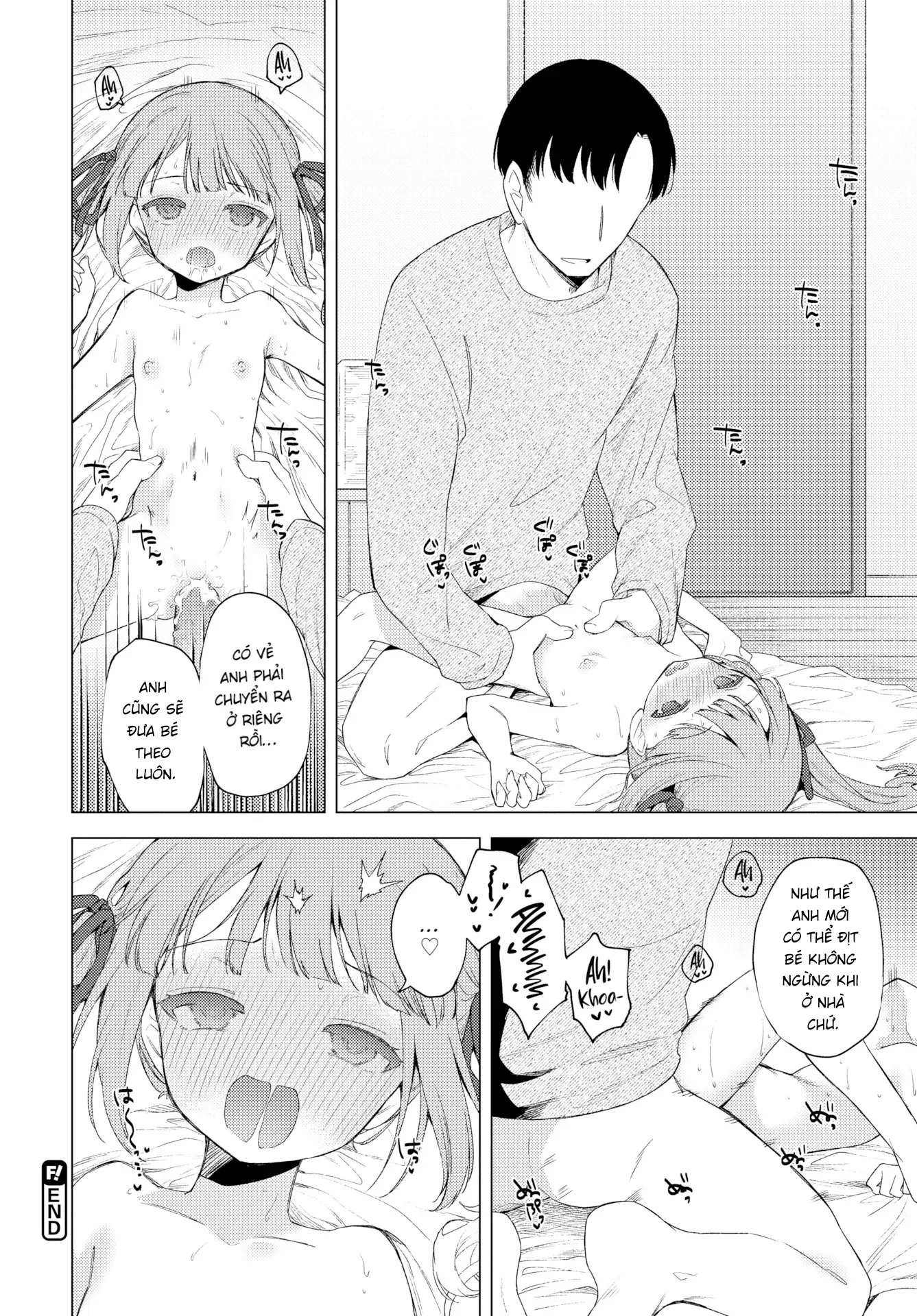 HentaiVN.net - Ảnh 21 - Em không muốn về nhà! [I don't want to go home] - Oneshot không che