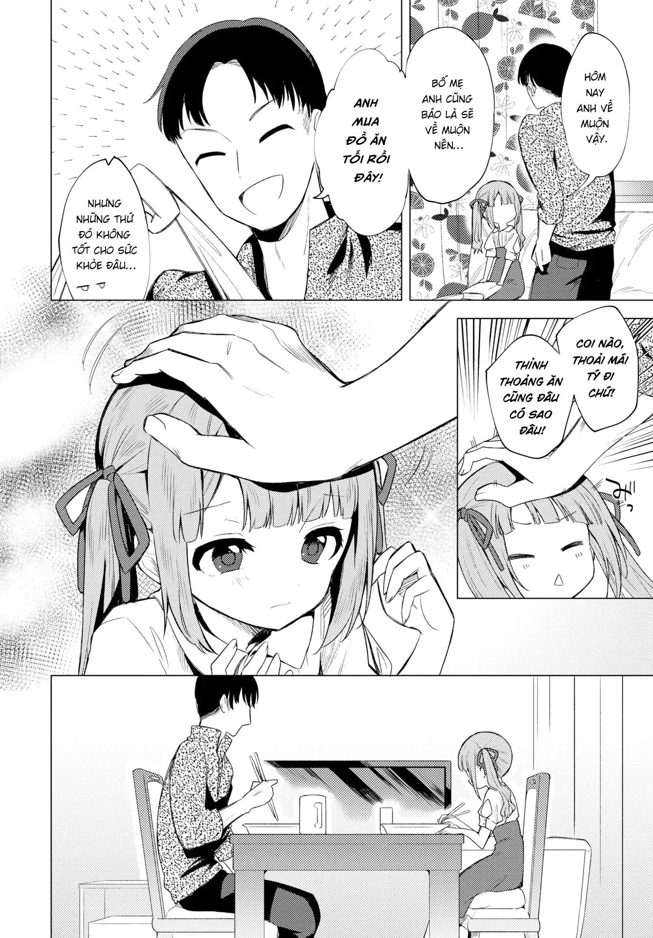 HentaiVN.net - Ảnh 3 - Em không muốn về nhà! [I don't want to go home] - Oneshot không che