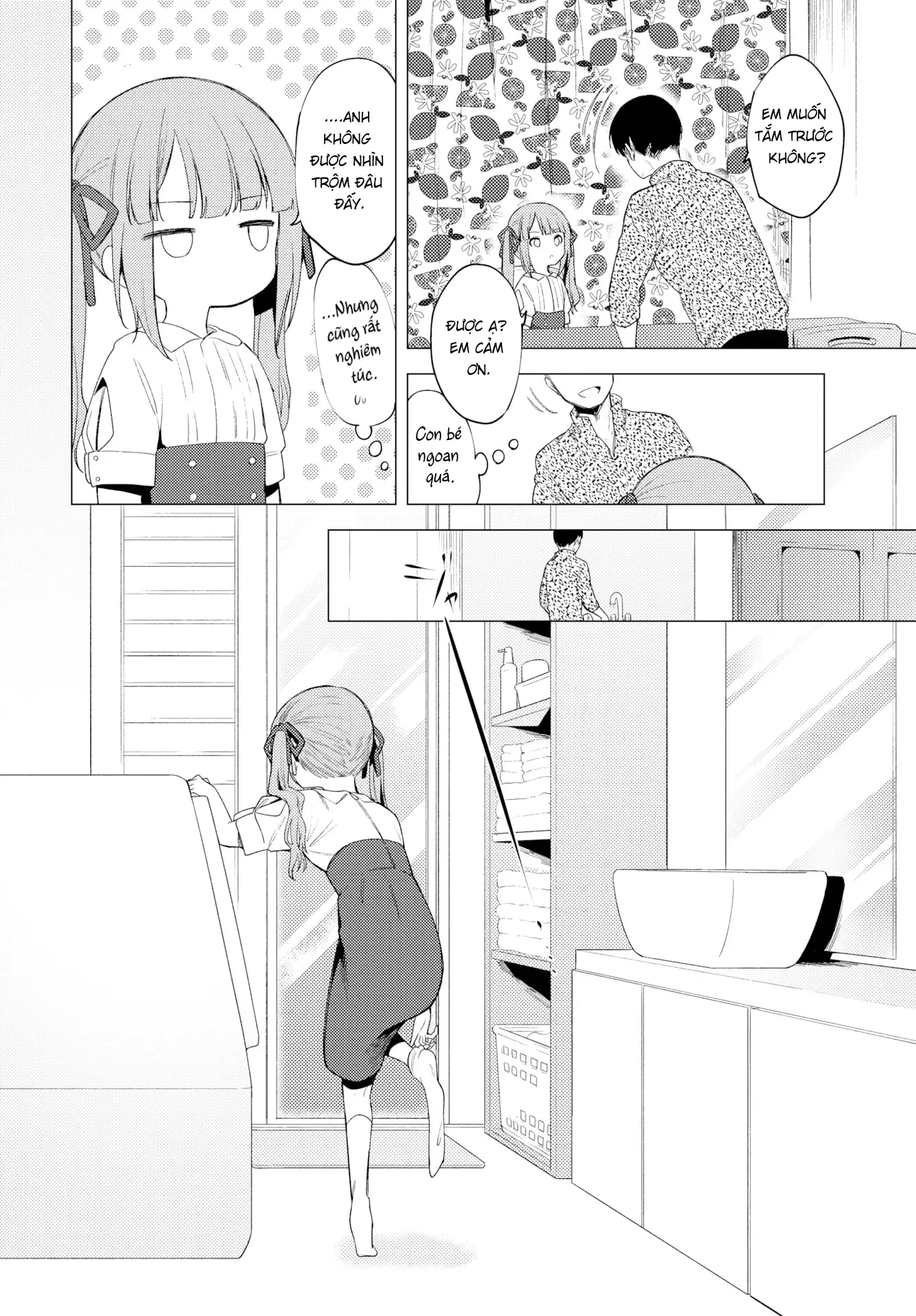 HentaiVN.net - Ảnh 5 - Em không muốn về nhà! [I don't want to go home] - Oneshot không che
